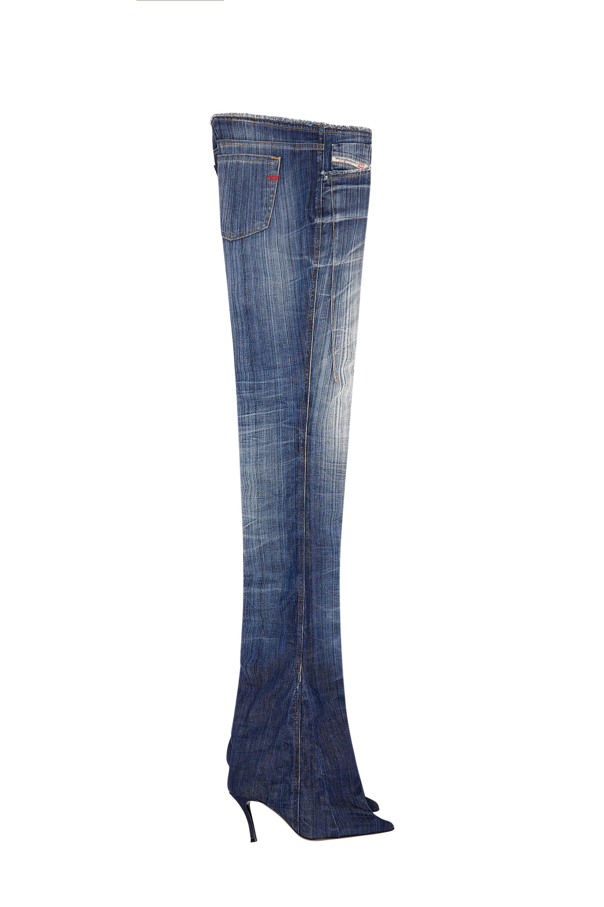 Diesel - Woman Bootcut Jeans De-Bootcutboot 09I03, Dark Blue - Image 6