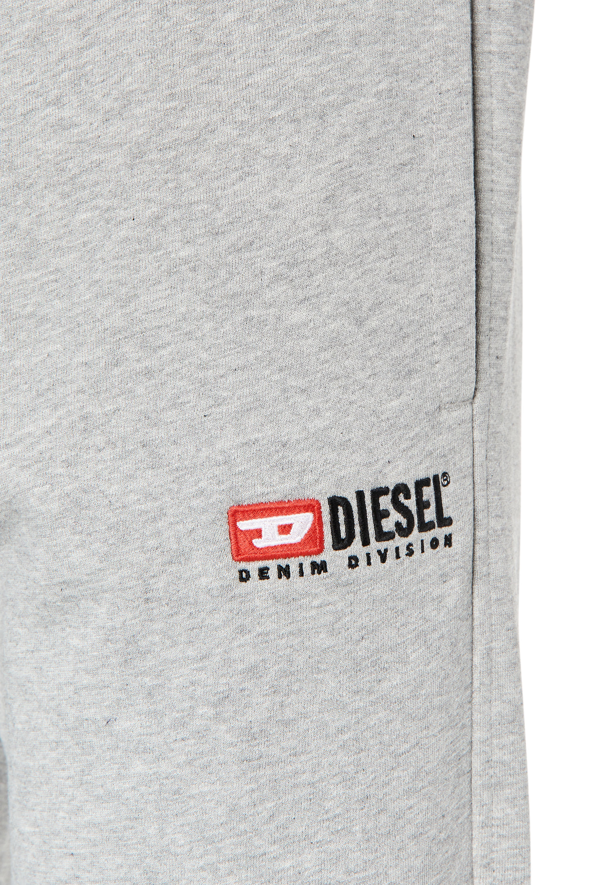 Diesel - P-TARY-DIV, Man's Track pants with embroidered logo in Grey - 5