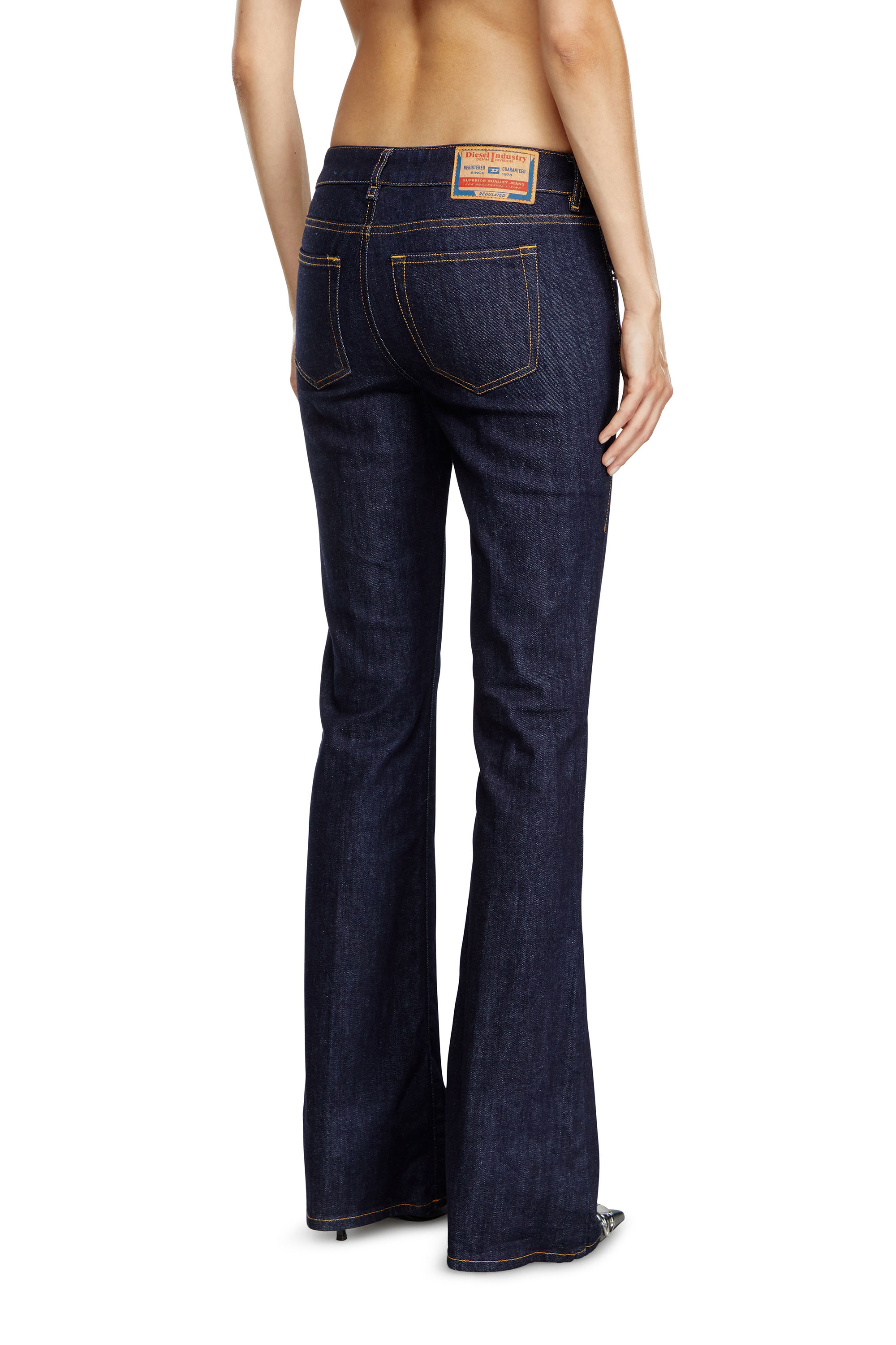 Diesel - Woman Bootcut and Flare Jeans 1969 D-Ebbey Z9B89, Dark Blue - Image 3