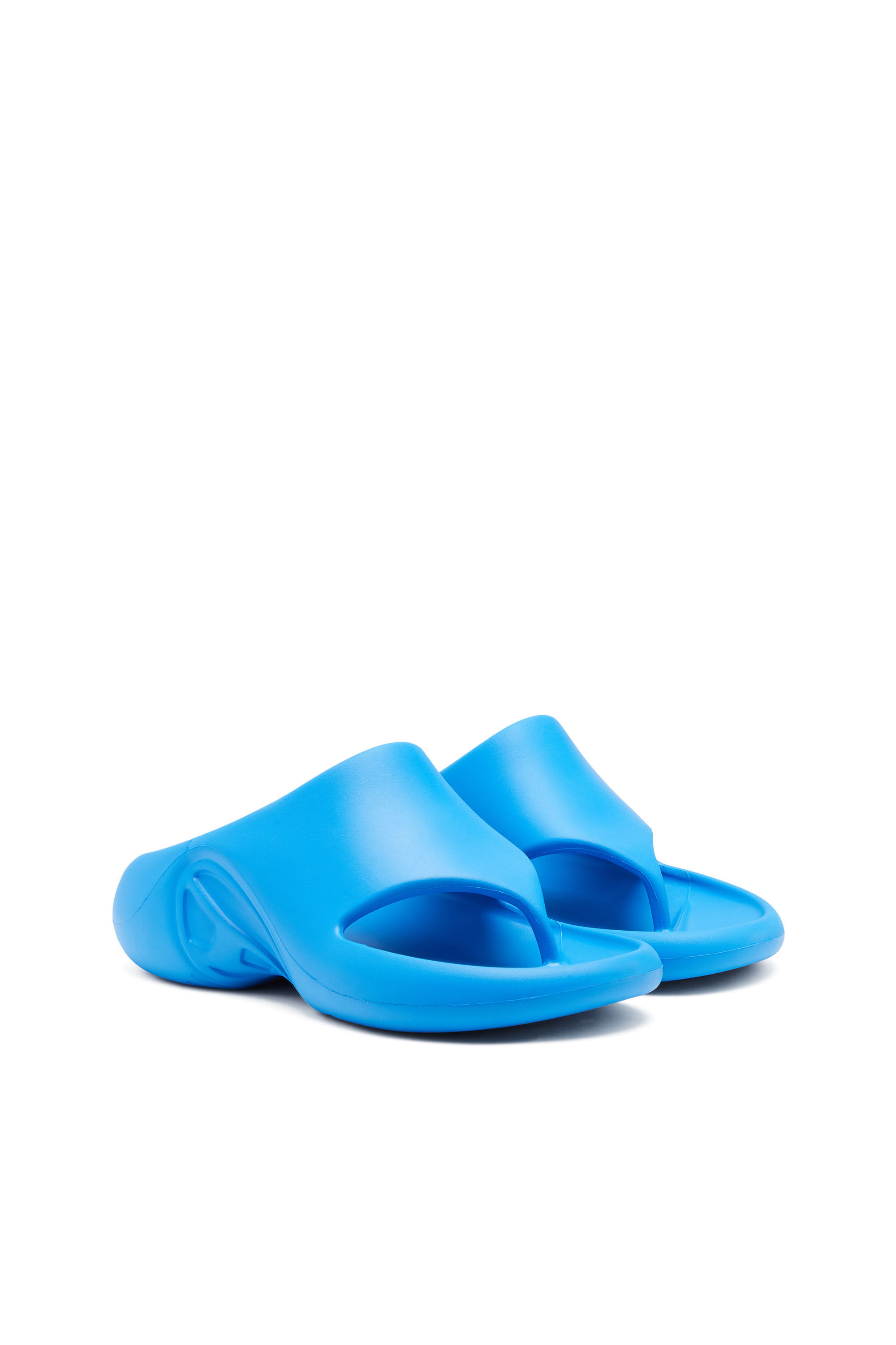 Diesel - SA-MAUI X, Unisex Sa-Maui-Rubber mule flip-flop in Blue - Image 2