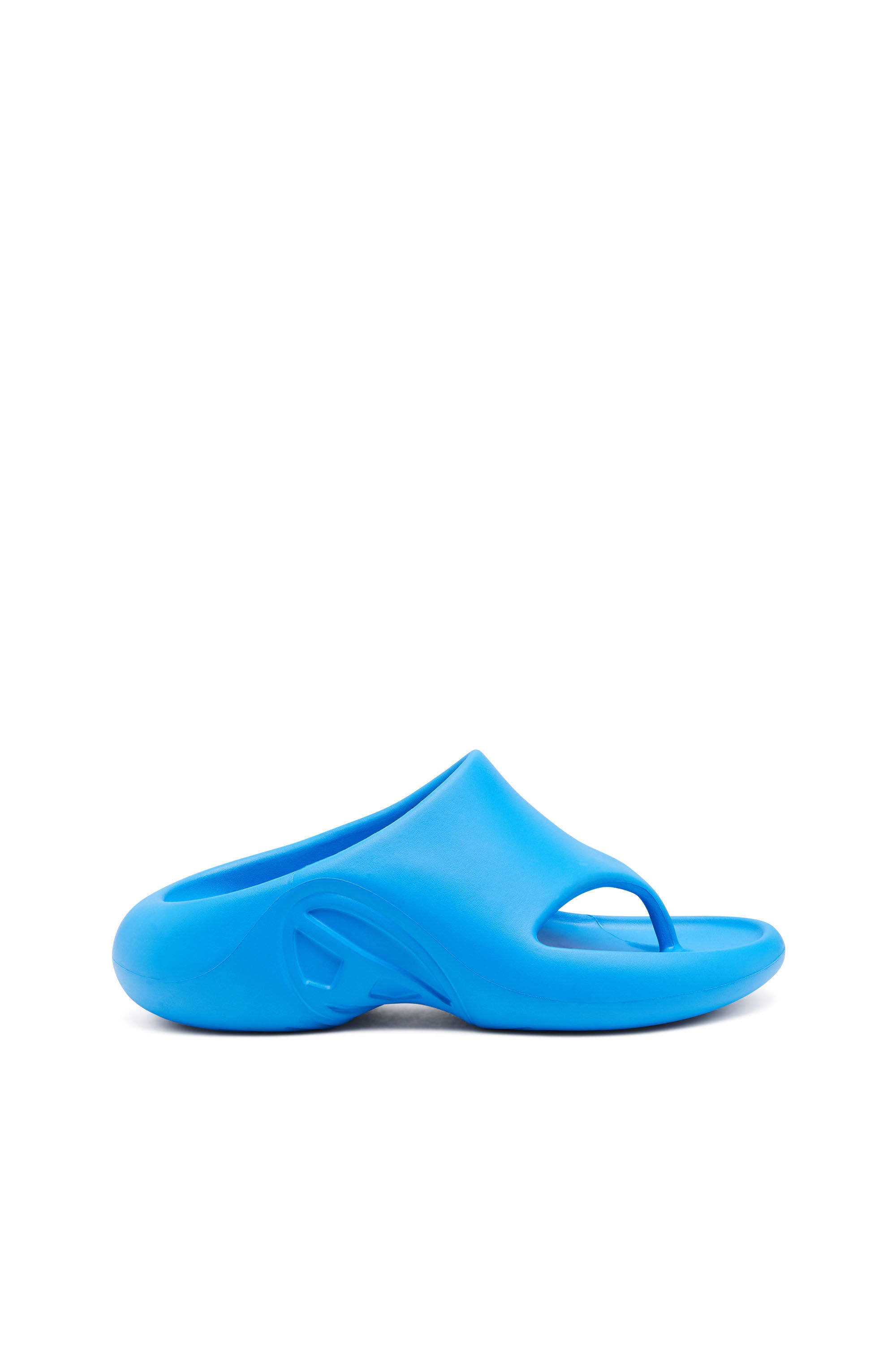 Diesel - SA-MAUI X, Unisex Sa-Maui-Rubber mule flip-flop in Blue - Image 1