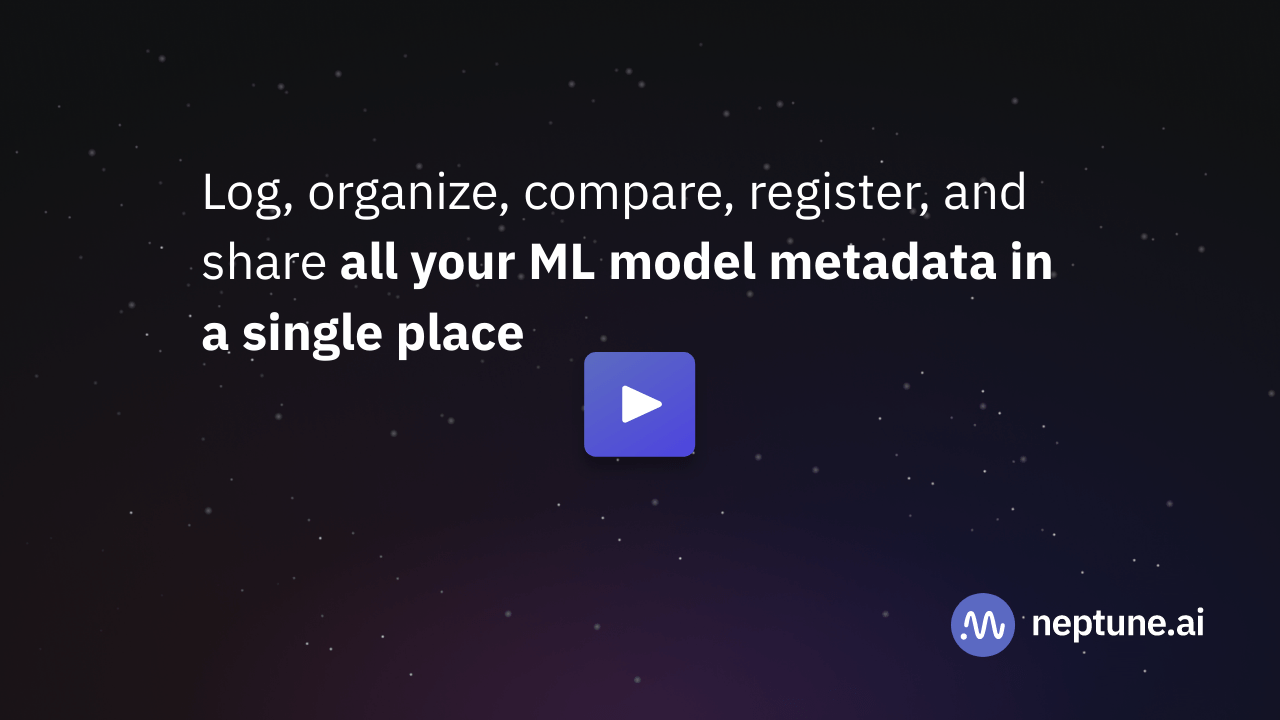 neptune.ai explainer video