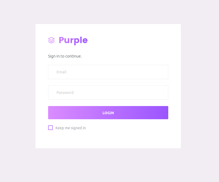 Login Page