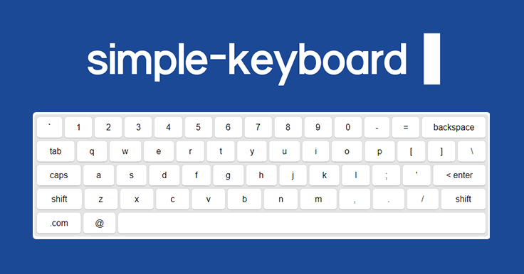 react-simple-keyboard
