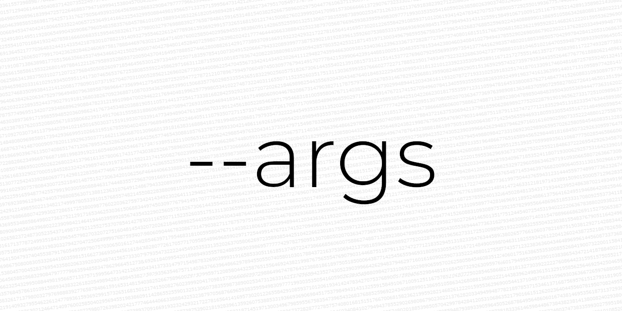 args