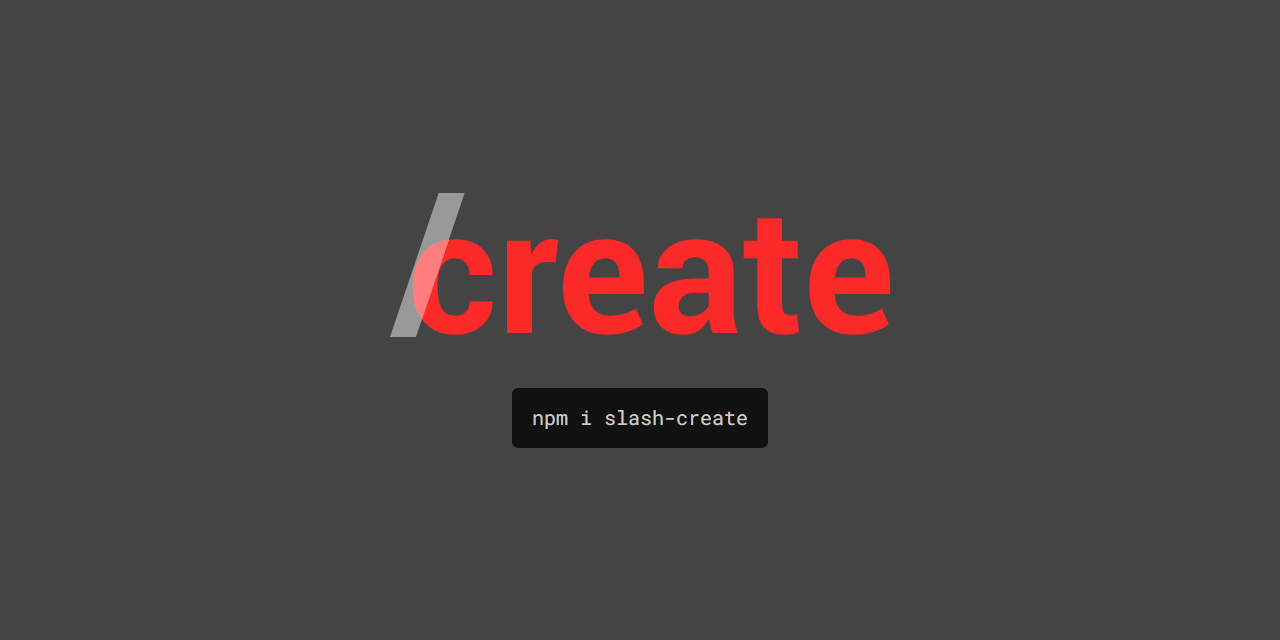 slash-create