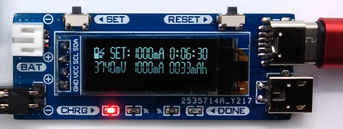 ATtiny85-TinyCharger