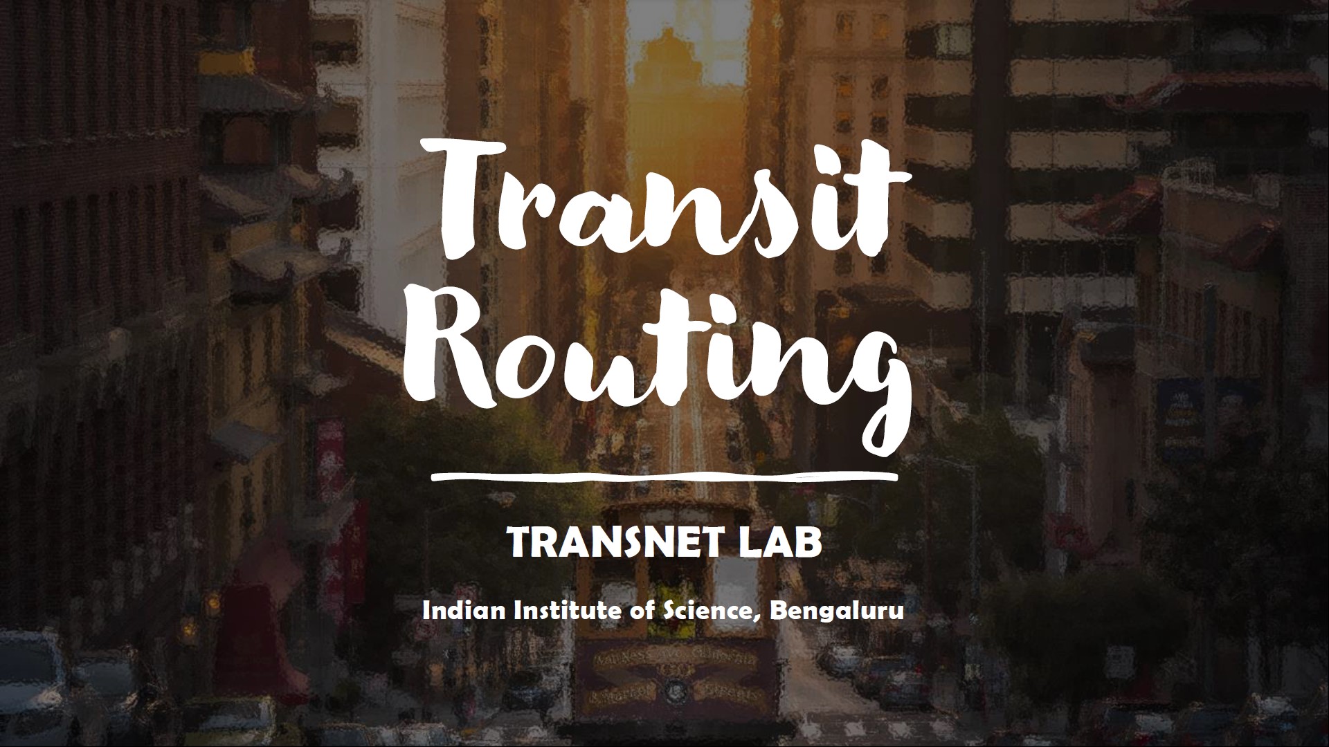 transit-routing