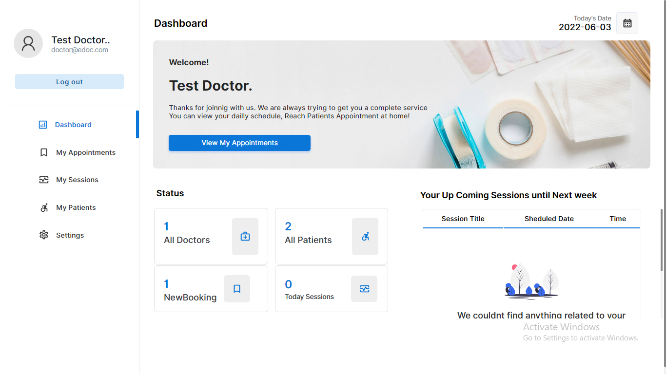 edoc-doctor-appointment-system