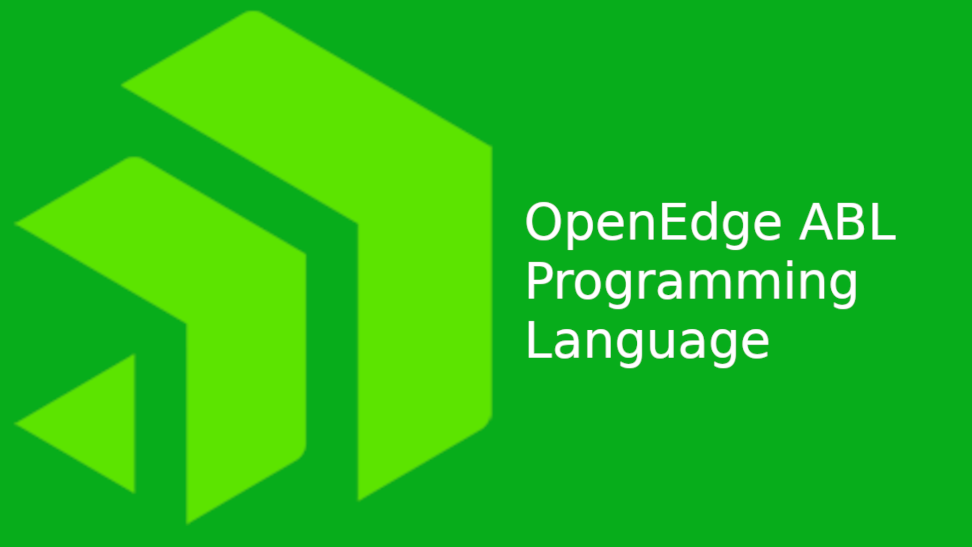 Learn-OpenEdge-ABL