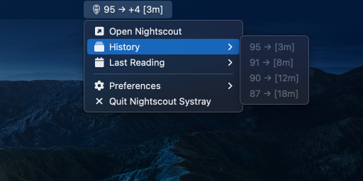 nightscout-menu-bar