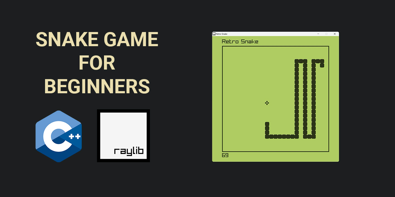 Cpp-Retro-Snake-Game-with-raylib