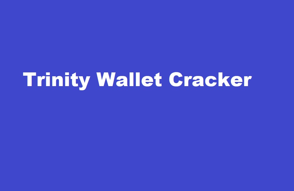 Trinity-Wallet-Cracker