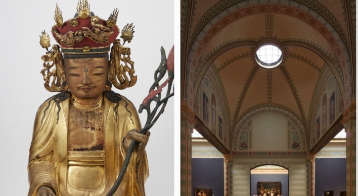 Dutch state museum shows Korean Buddha statue for first time