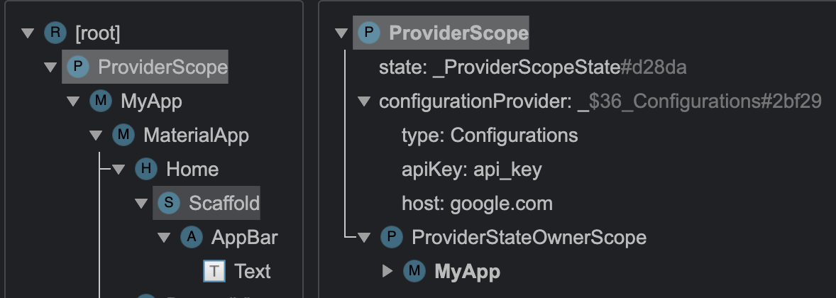 Überprüfe deinen Zustand im Devtool