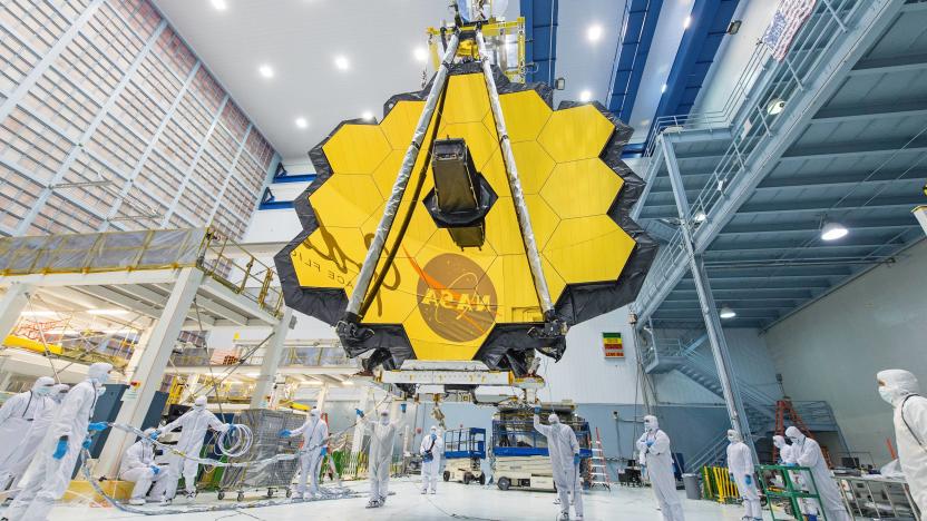 JWST under construction