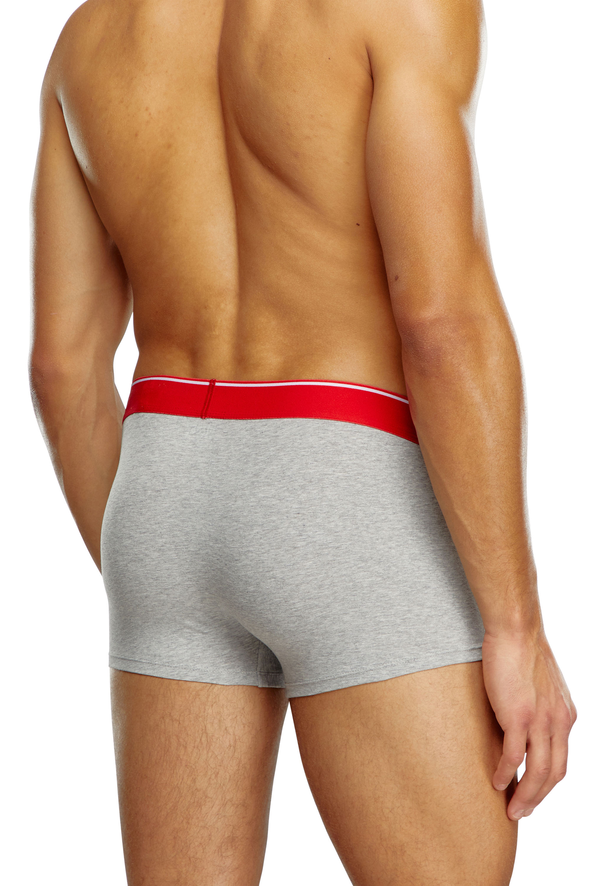 Diesel - UMBX-DAMIENTHREEPACK, Man Three-pack of plain boxer briefs in Multicolor - Image 3