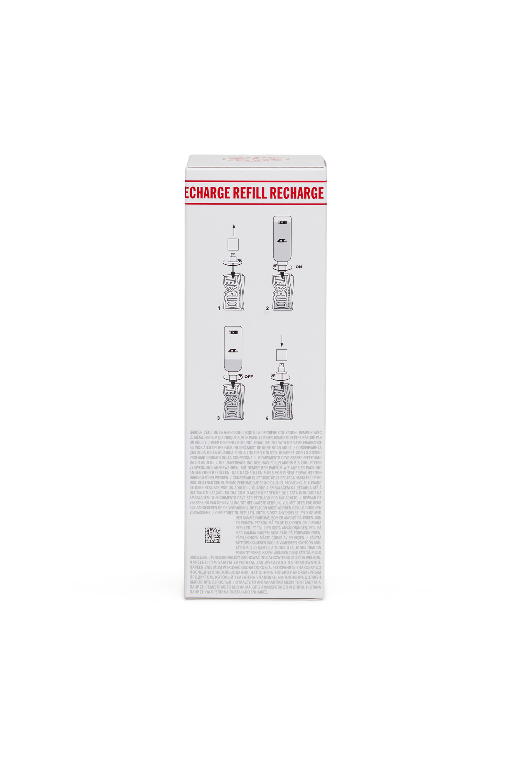 Diesel - D REFILL 150 ML, Unisex D REFILL 150ml, 5 FL.OZ., Eau de Toilette in Grey - Image 3