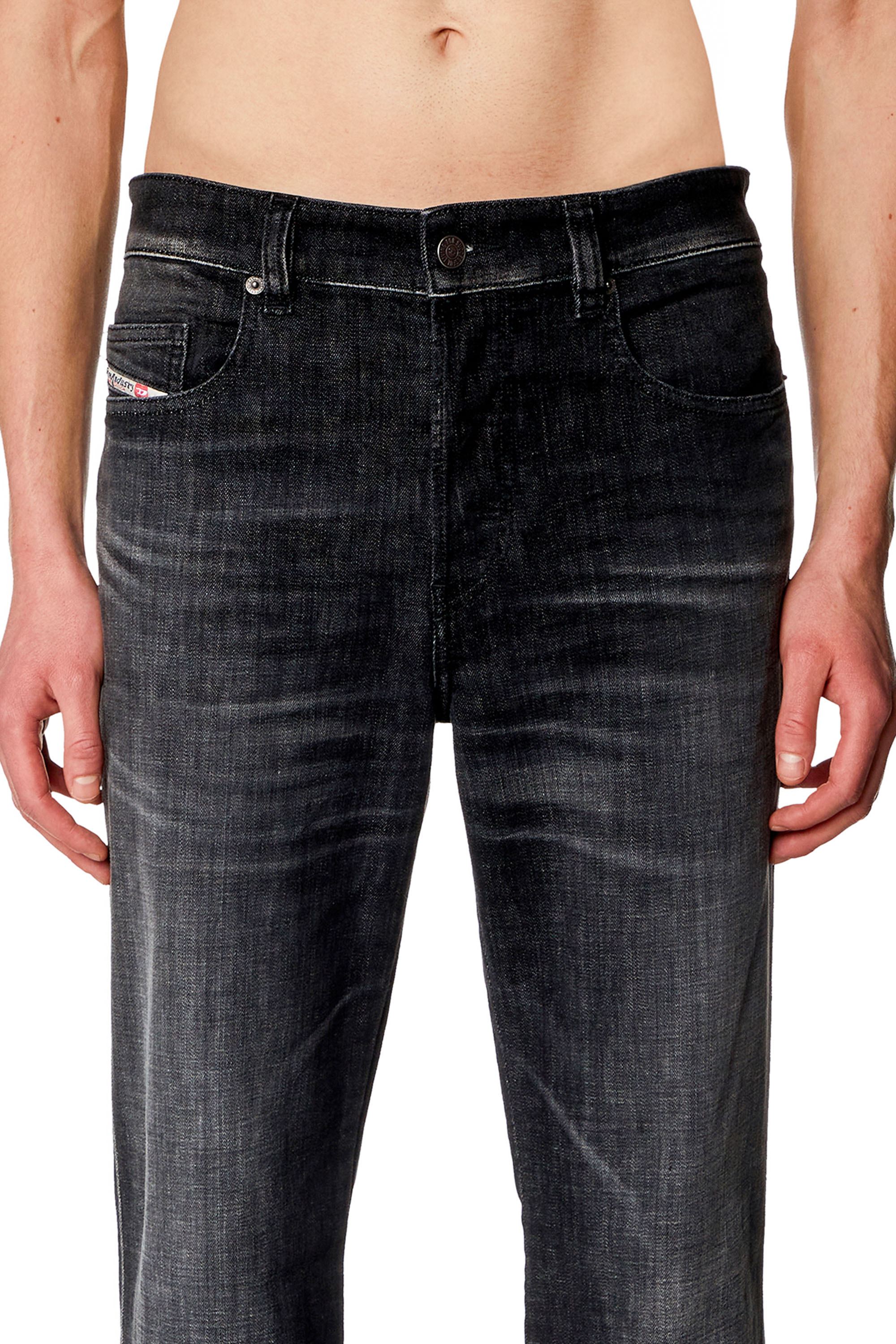 Diesel - Man Bootcut Jeans 1998 D-Buck 09H34, Black/Dark grey - Image 4