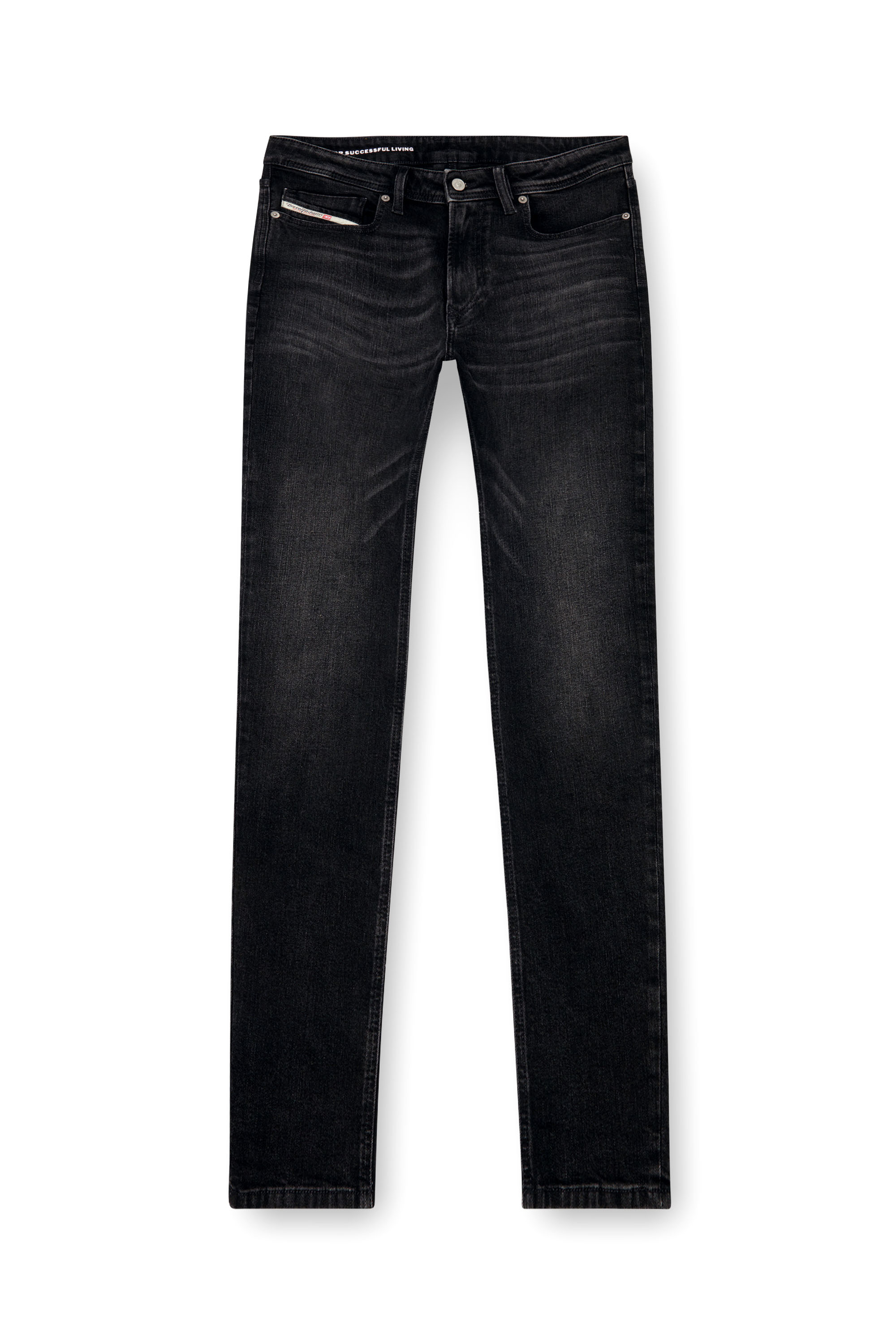 Diesel - Man Skinny Jeans 1979 Sleenker 0GRDA, Black/Dark grey - Image 3