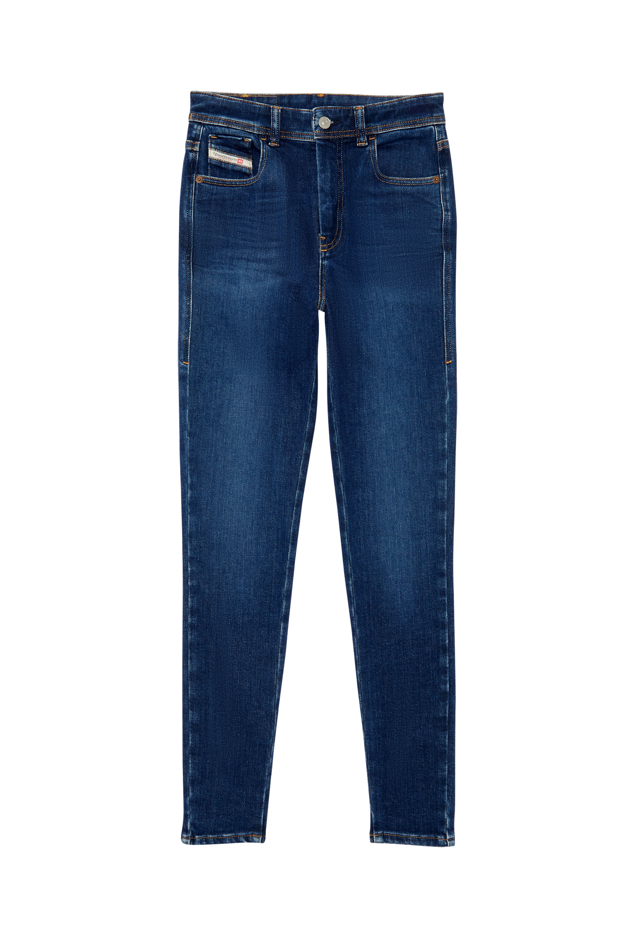 Diesel - Woman Super skinny Jeans 1984 Slandy-High 09C19, Dark Blue - Image 3