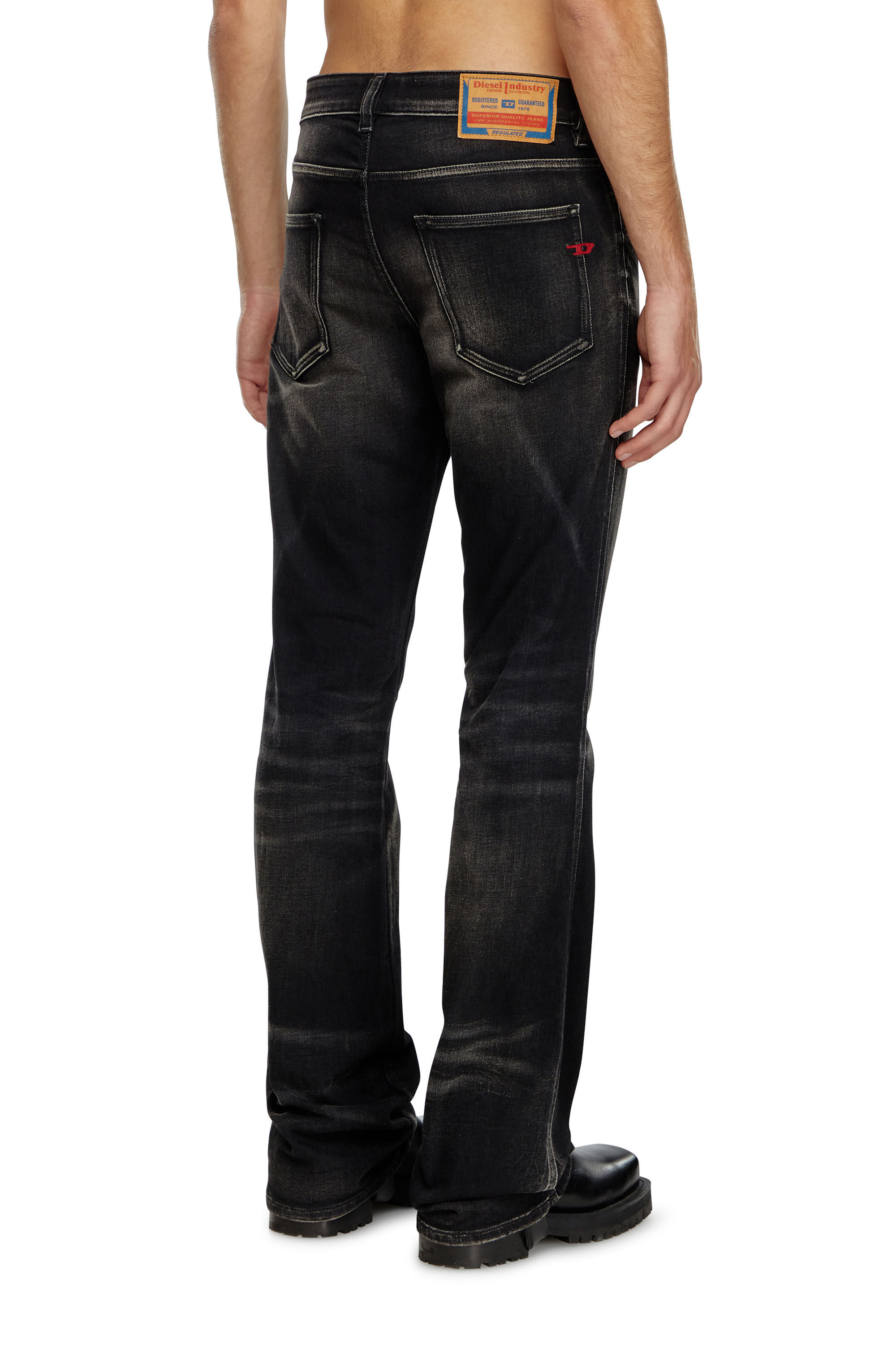 Diesel - Man Bootcut Jeans 1998 D-Buck 09J53, Black/Dark grey - Image 4