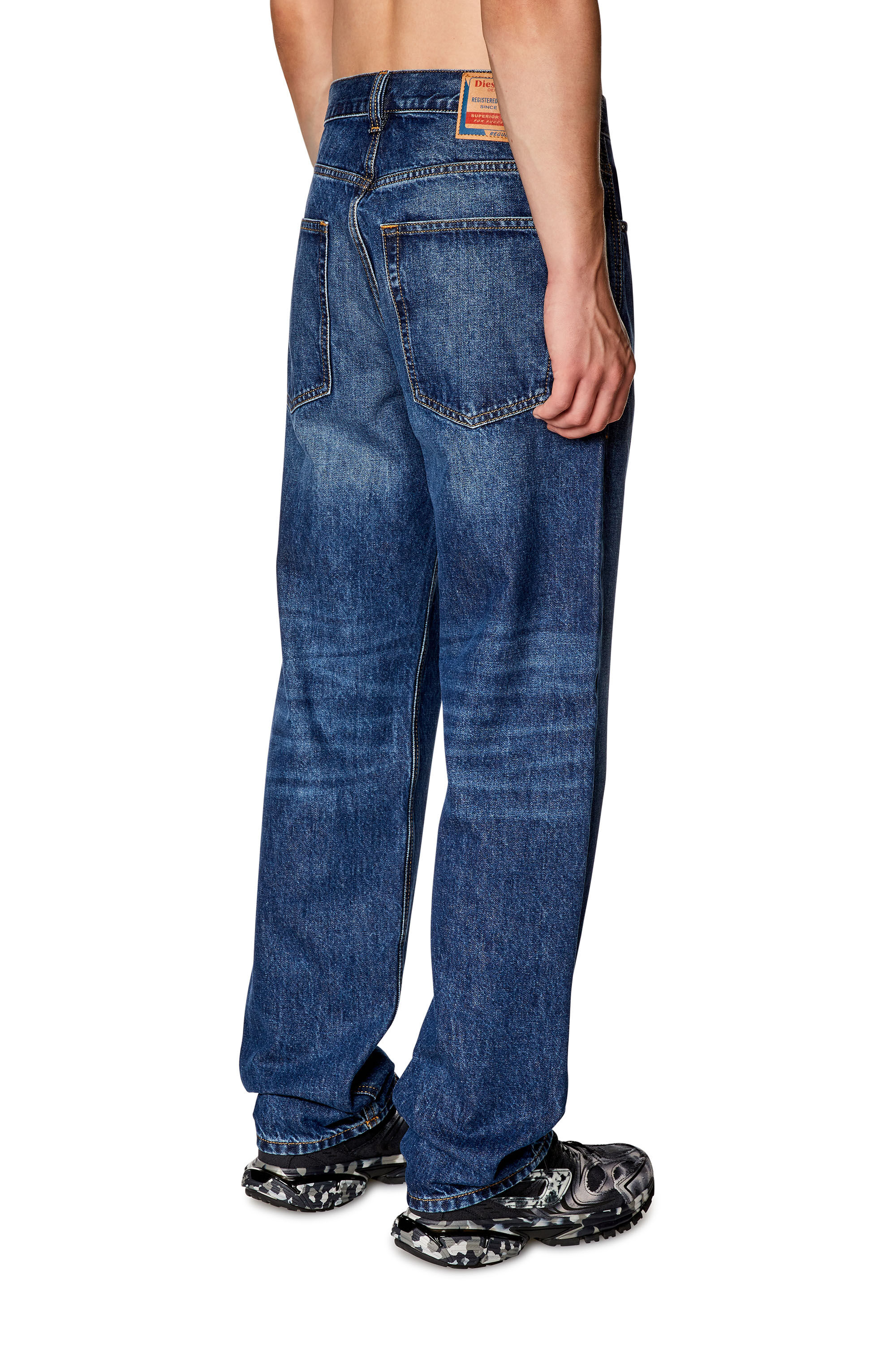 Diesel - Man Straight Jeans 2010 D-Macs 09I27, Dark Blue - Image 4