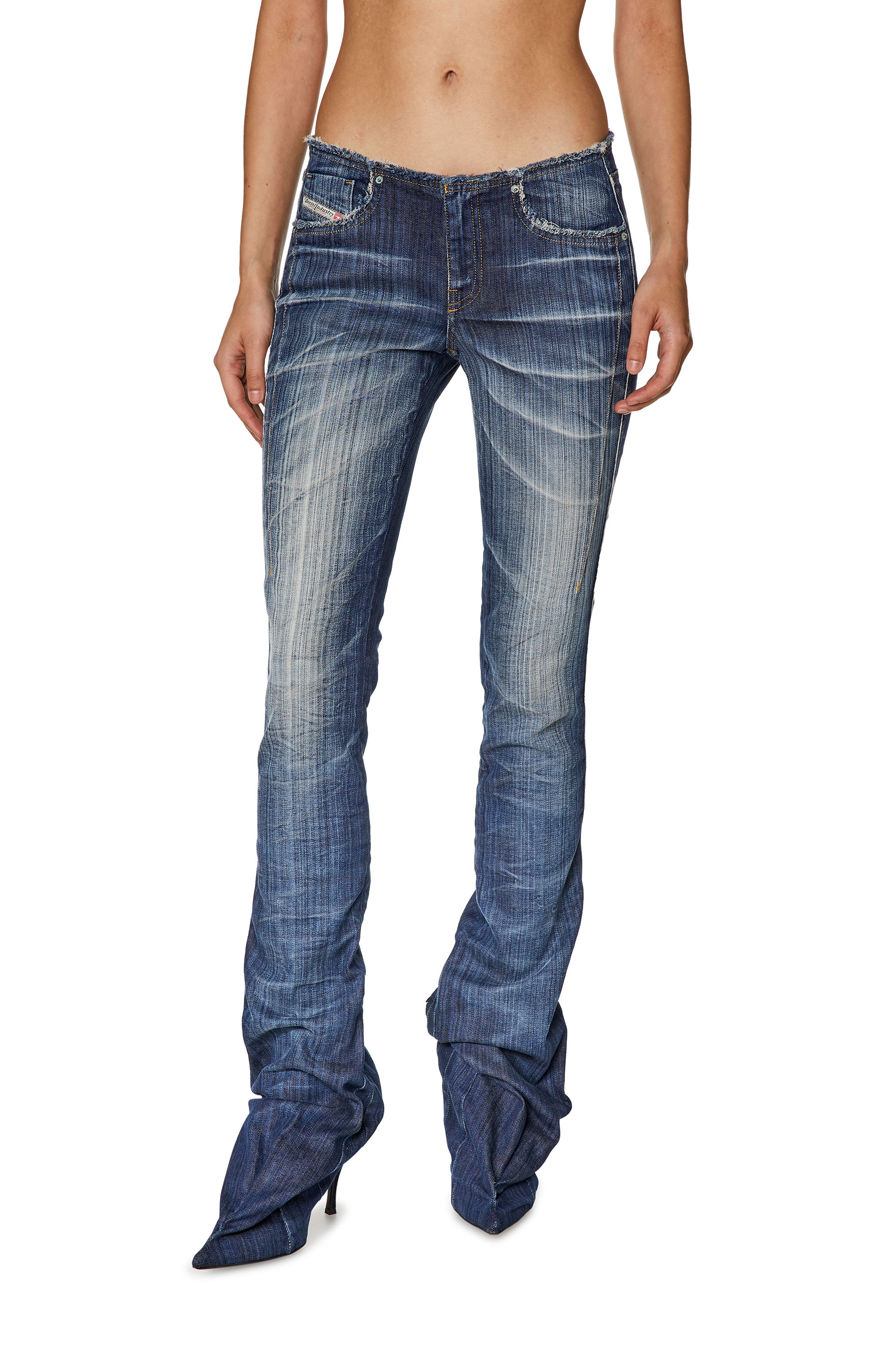 Diesel - Woman Bootcut Jeans De-Bootcutboot 09I03, Dark Blue - Image 2