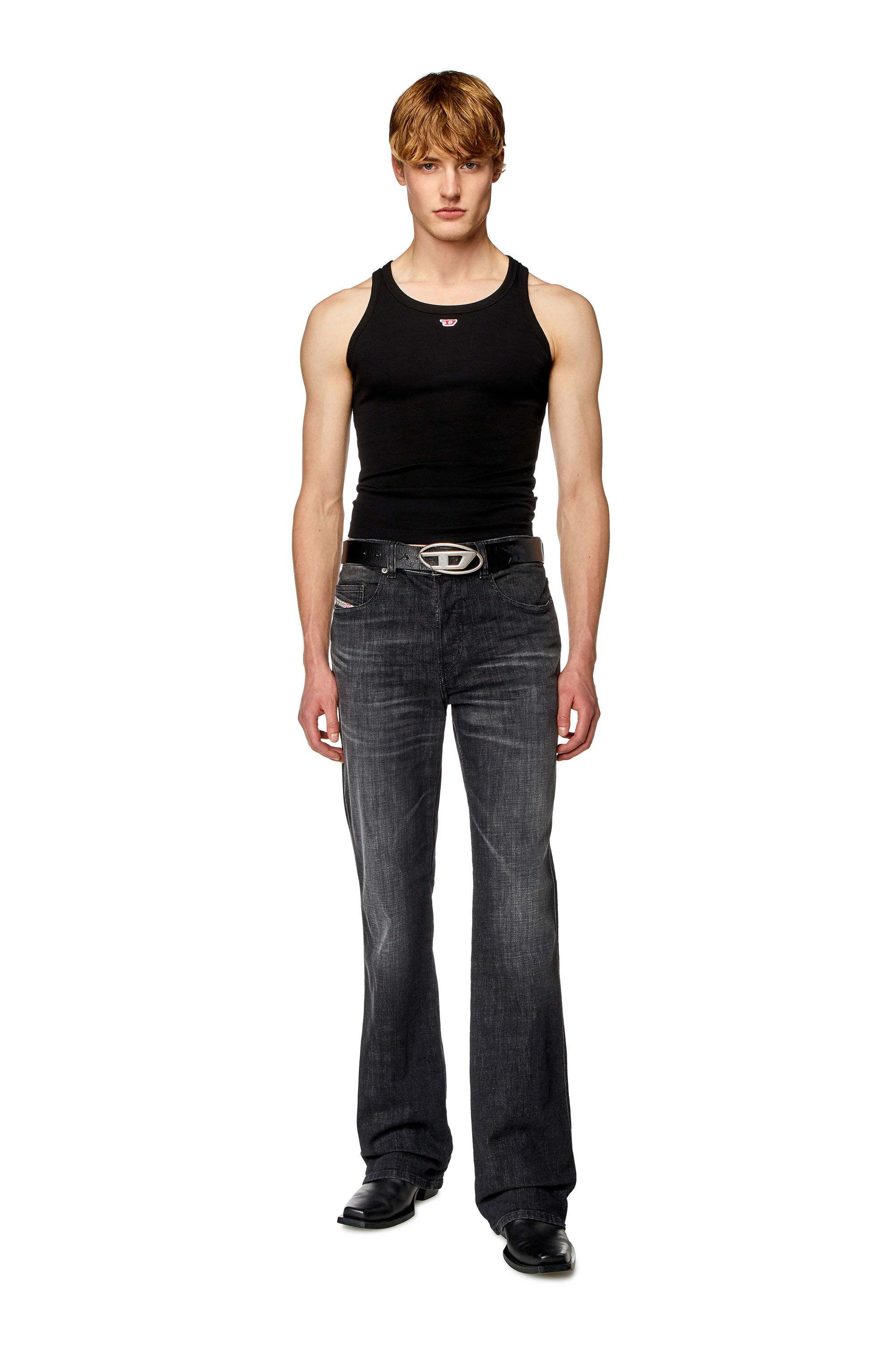 Diesel - Man Bootcut Jeans 1998 D-Buck 09H34, Black/Dark grey - Image 1