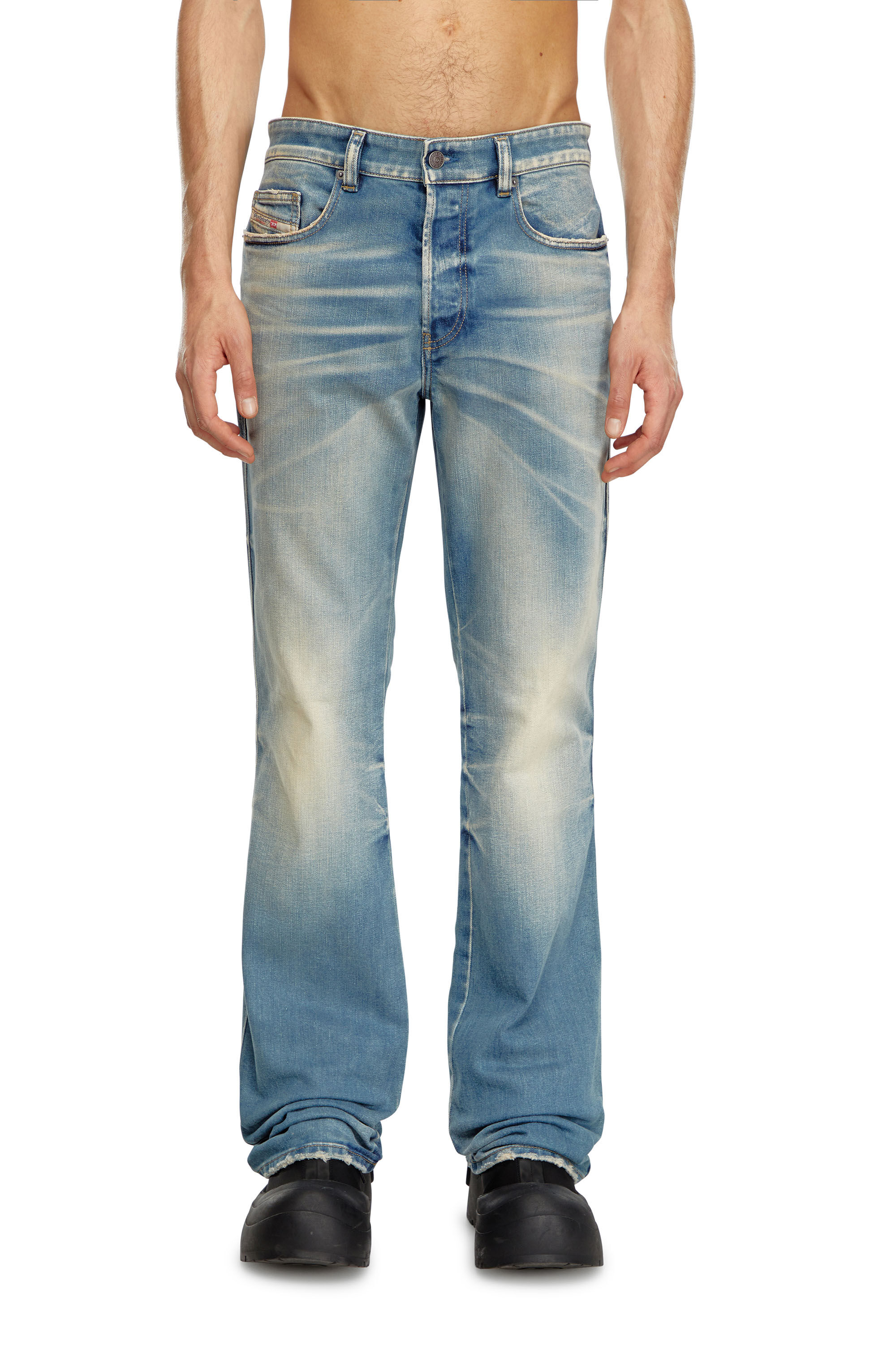 Diesel - Man Bootcut Jeans 1998 D-Buck 09J62, Medium blue - Image 3