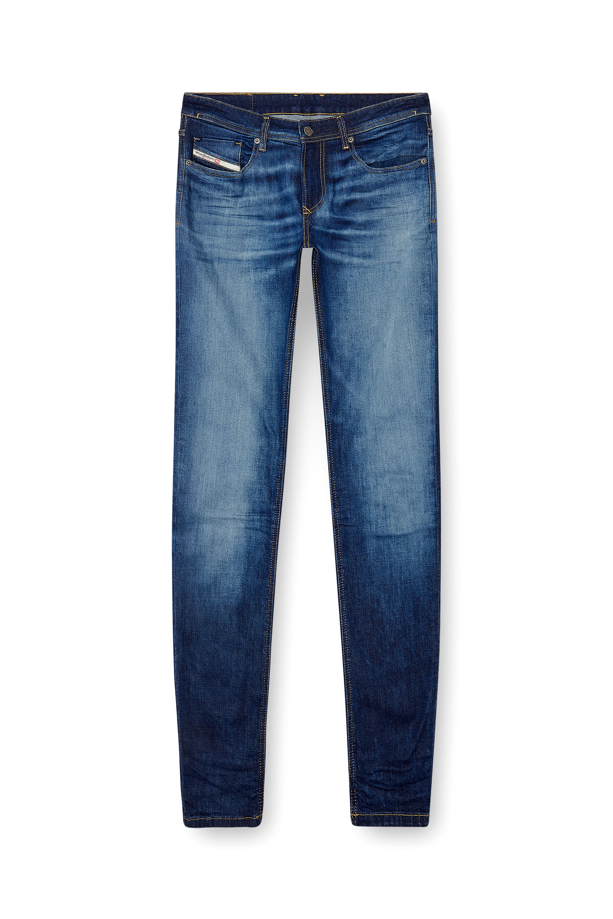 Diesel - Man's Skinny Jeans 1979 Sleenker 0PFAV, Dark Blue - 2