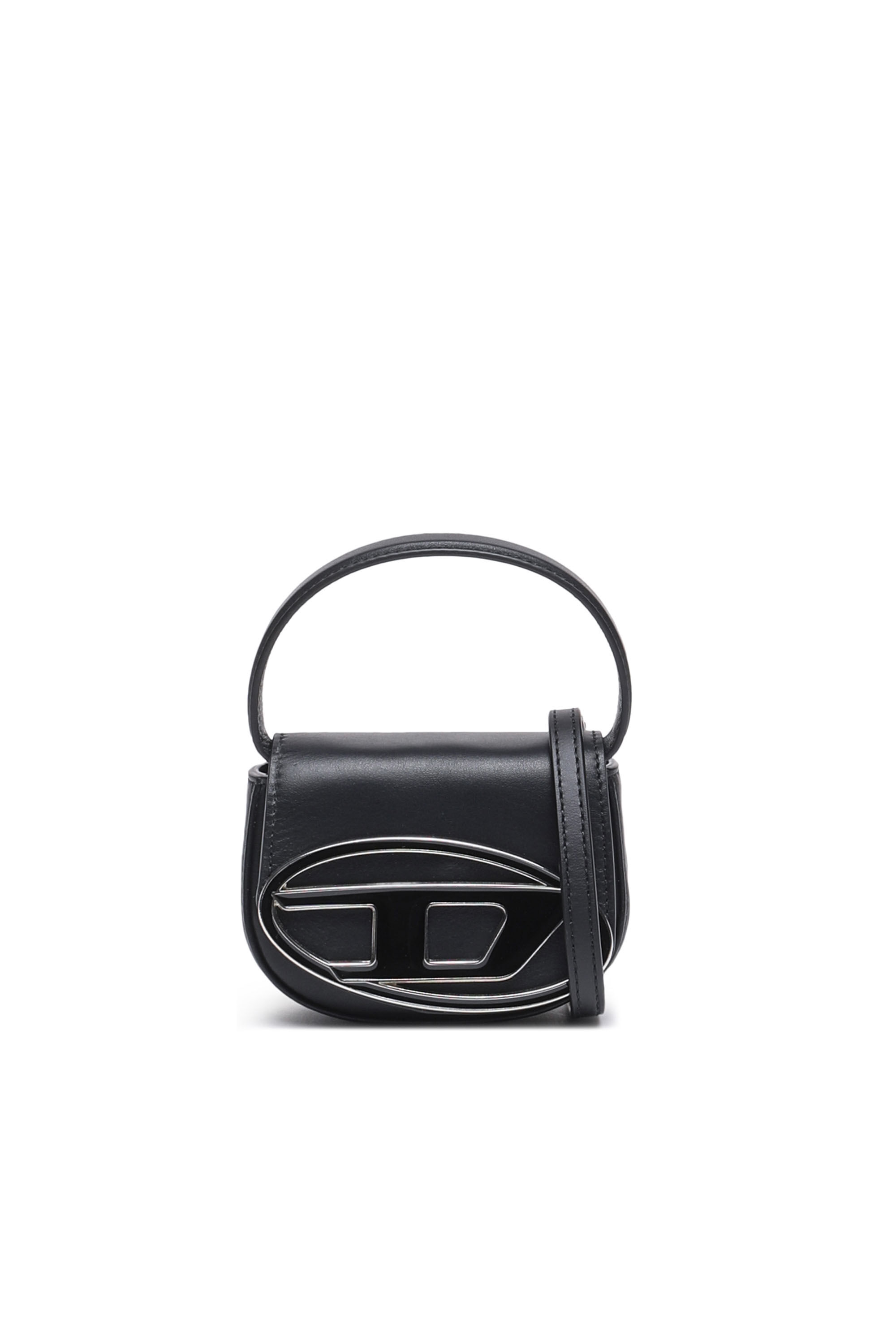 Diesel - 1DR XS, Woman 1DR XS-Iconic mini bag with D logo plaque in Black - Image 2