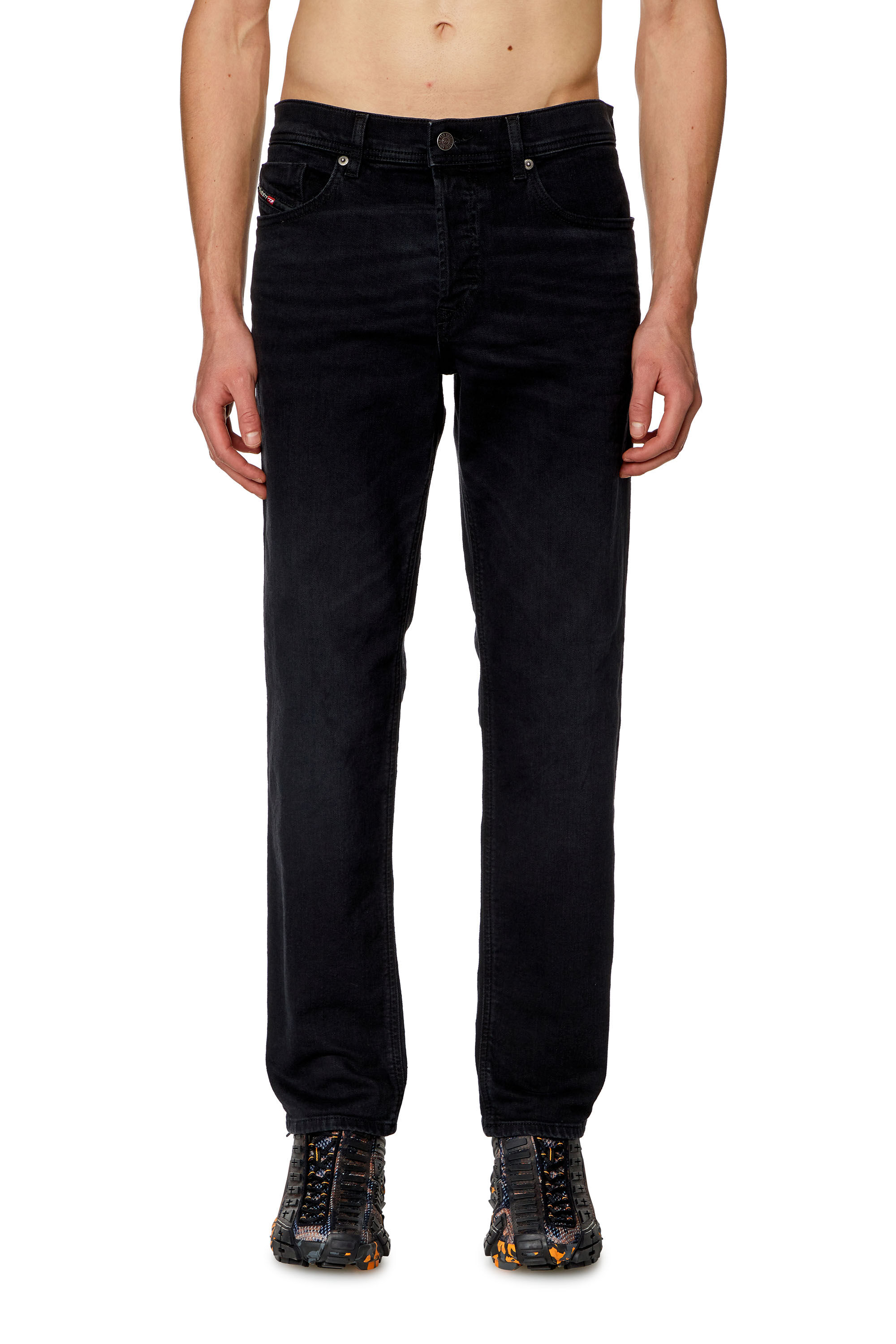 Diesel - Man Tapered Jeans 2023 D-Finitive 0KIAJ, Black/Dark grey - Image 2