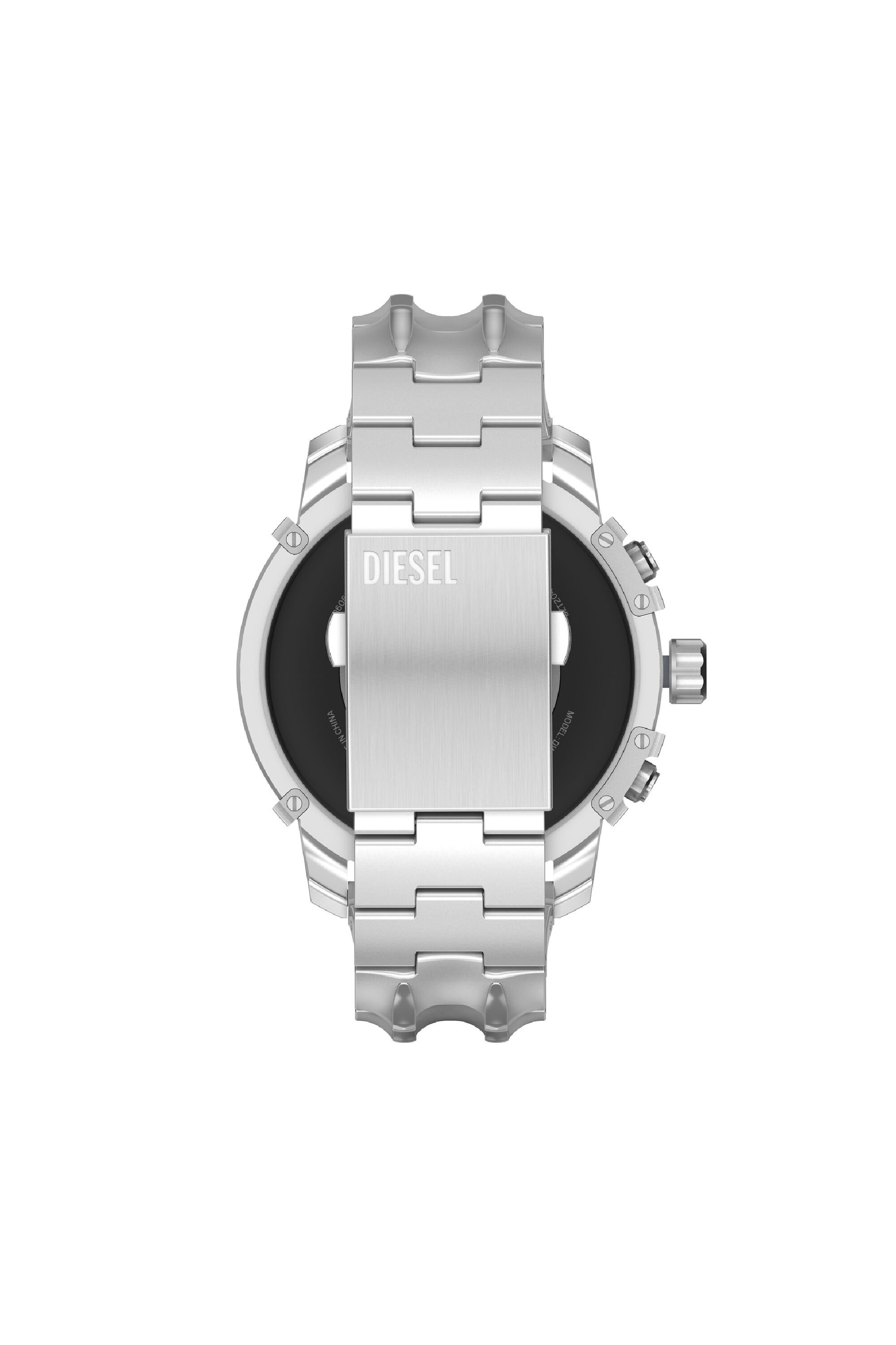 Diesel - DZT2040, Man Griffed stainless steel smartwatch in Silver - Image 2