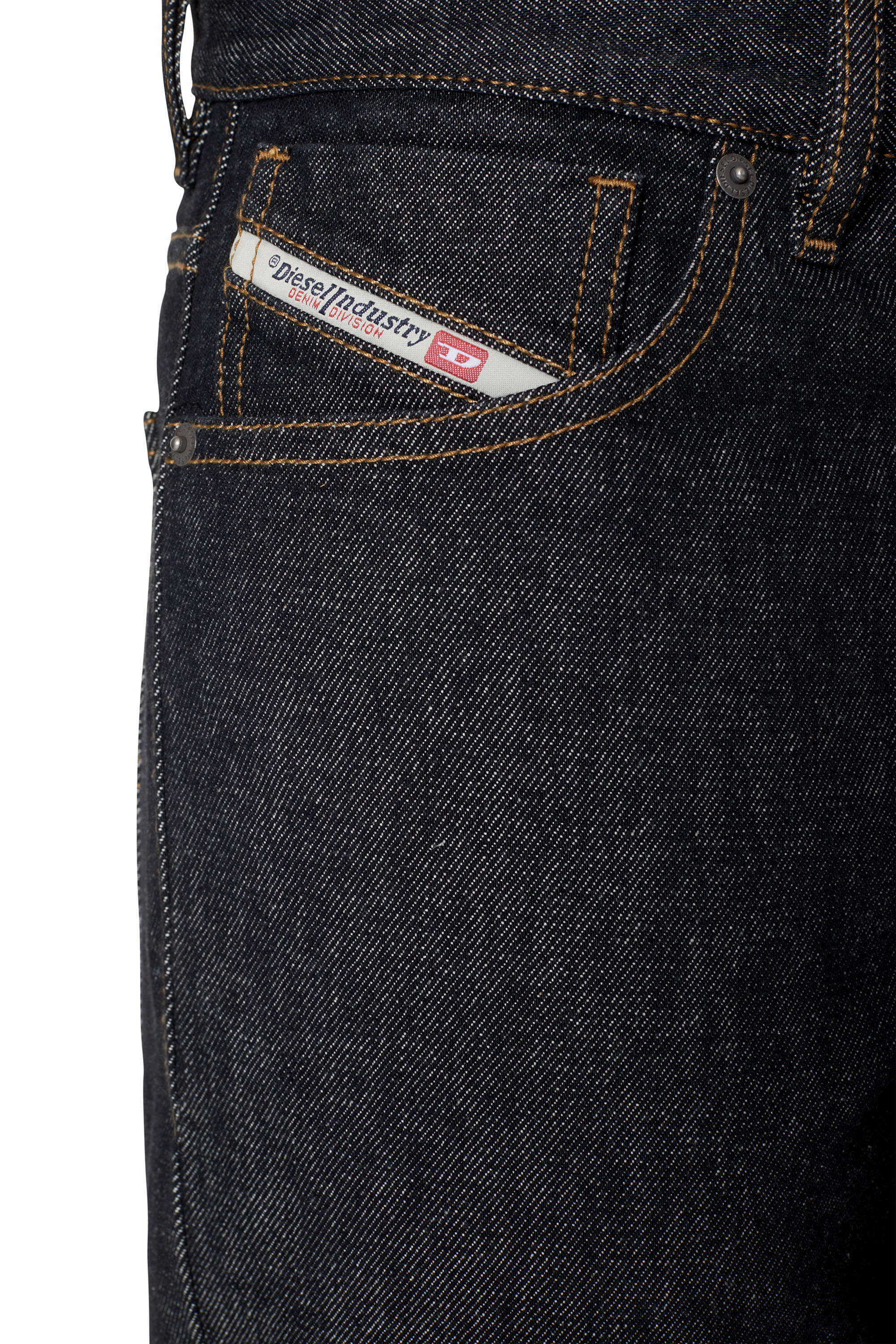 Diesel - Man Straight Jeans 1995 D-Sark Z9C34, Black/Dark grey - Image 5