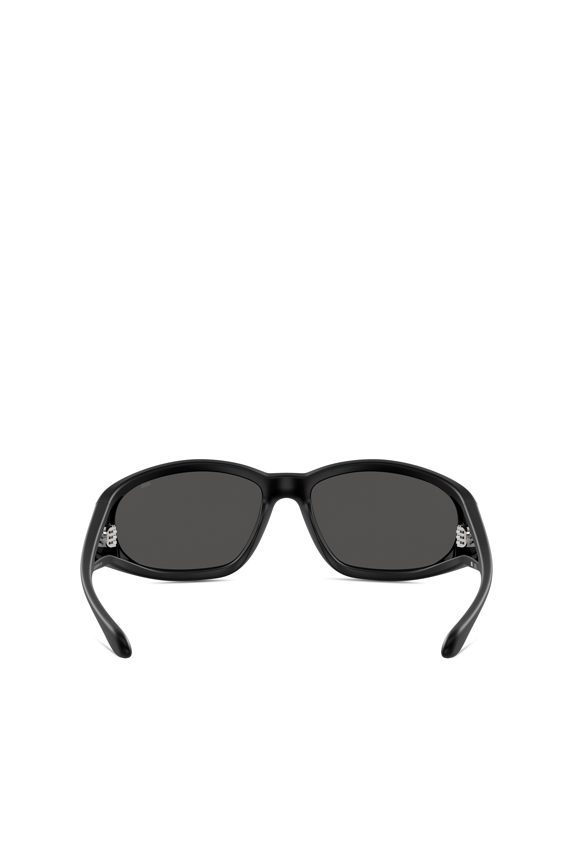Diesel - 0DL3002, Unisex Gafas de sol rectangulares en acetato in Negro - Image 3