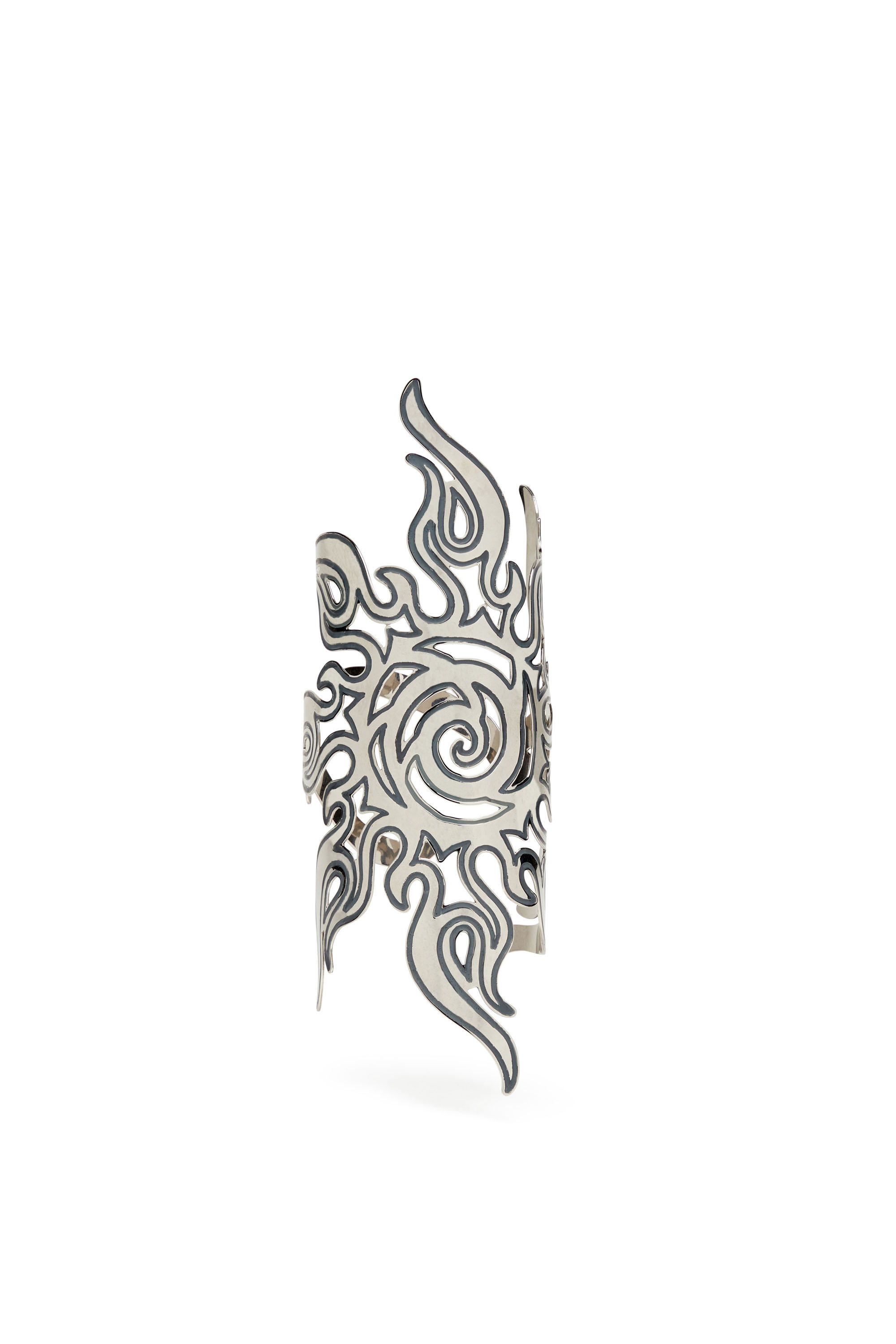 Diesel - TRIBAL SUN ARMBAND, Mujer Brazalete tribal de sol in Plateado - Image 1