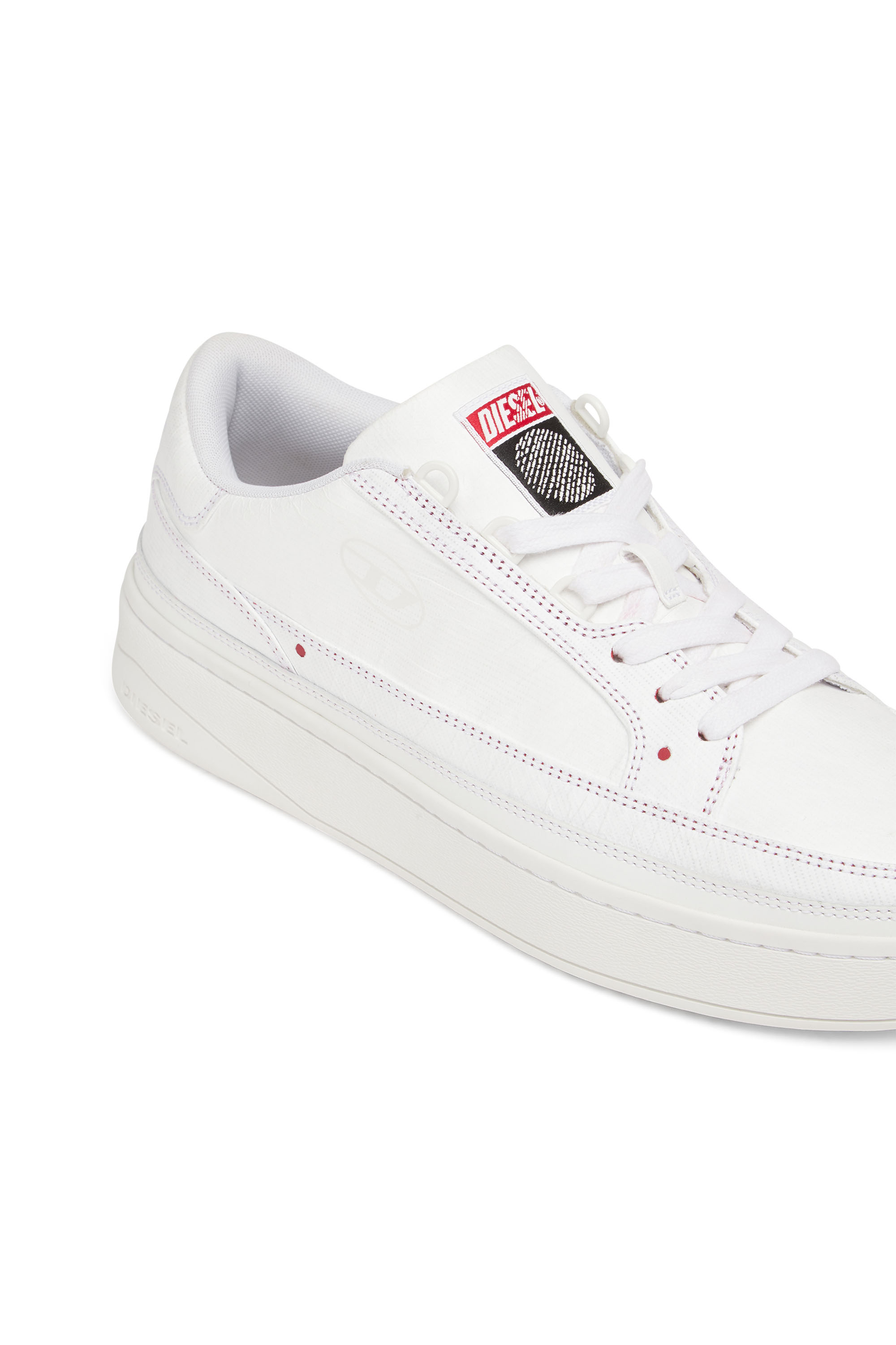 Diesel - S-SINNA LOW TK, Man S-Sinna Low Tk - Low-top sneaker with tear-away fabric in White - Image 8