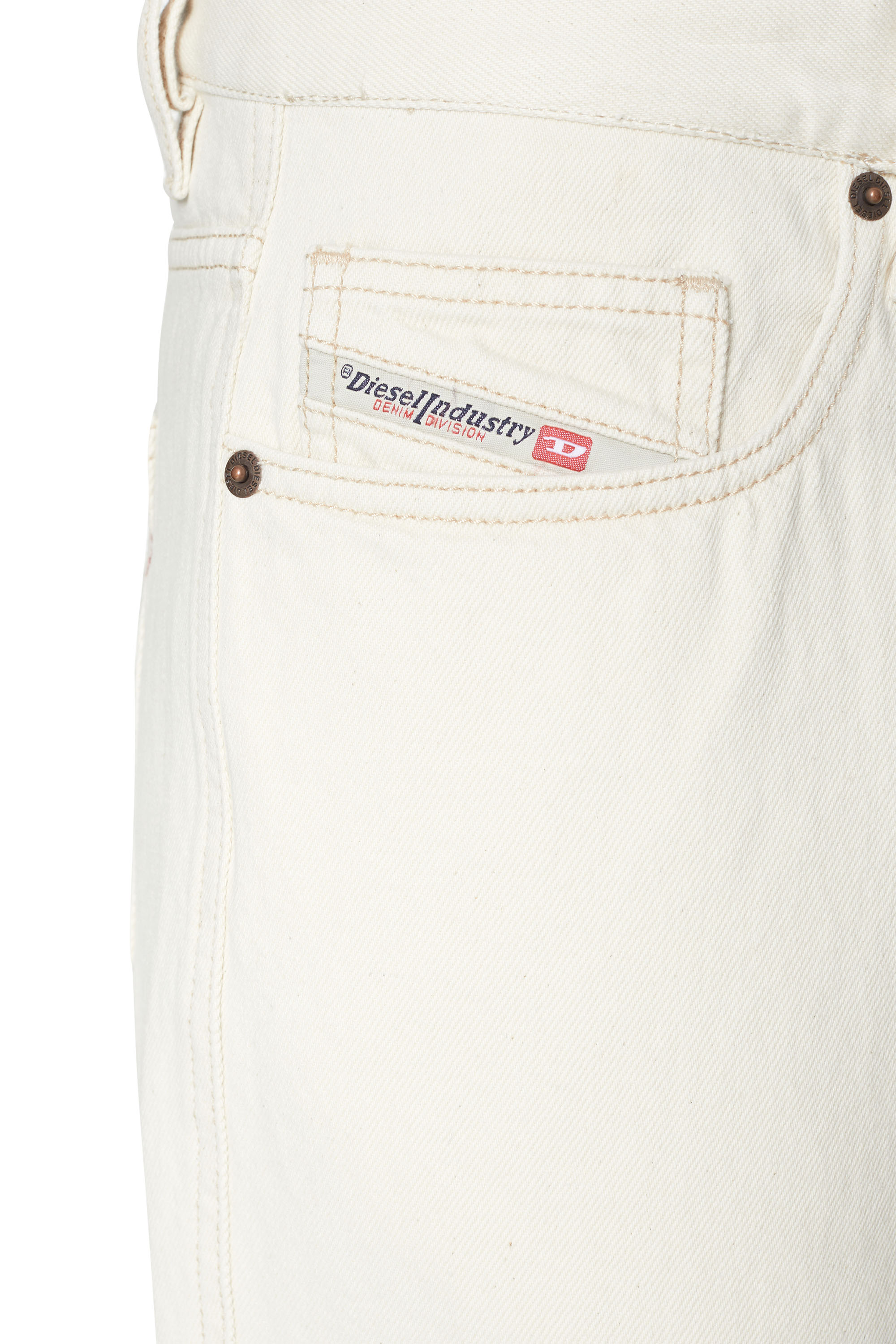 Diesel - Man Straight Jeans 2020 D-Viker 09B95, White - Image 5