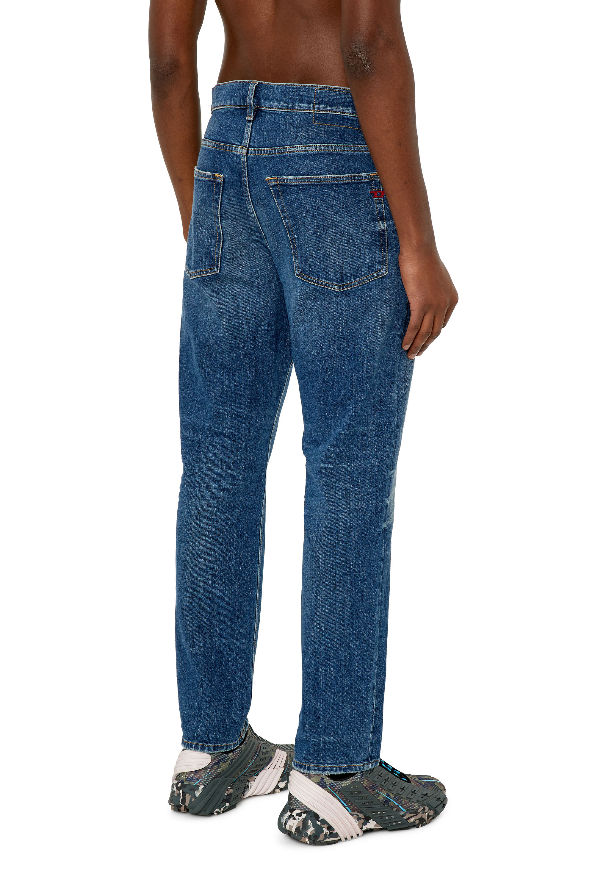 Diesel - Man Tapered Jeans 2005 D-Fining 007L1, Medium blue - Image 3