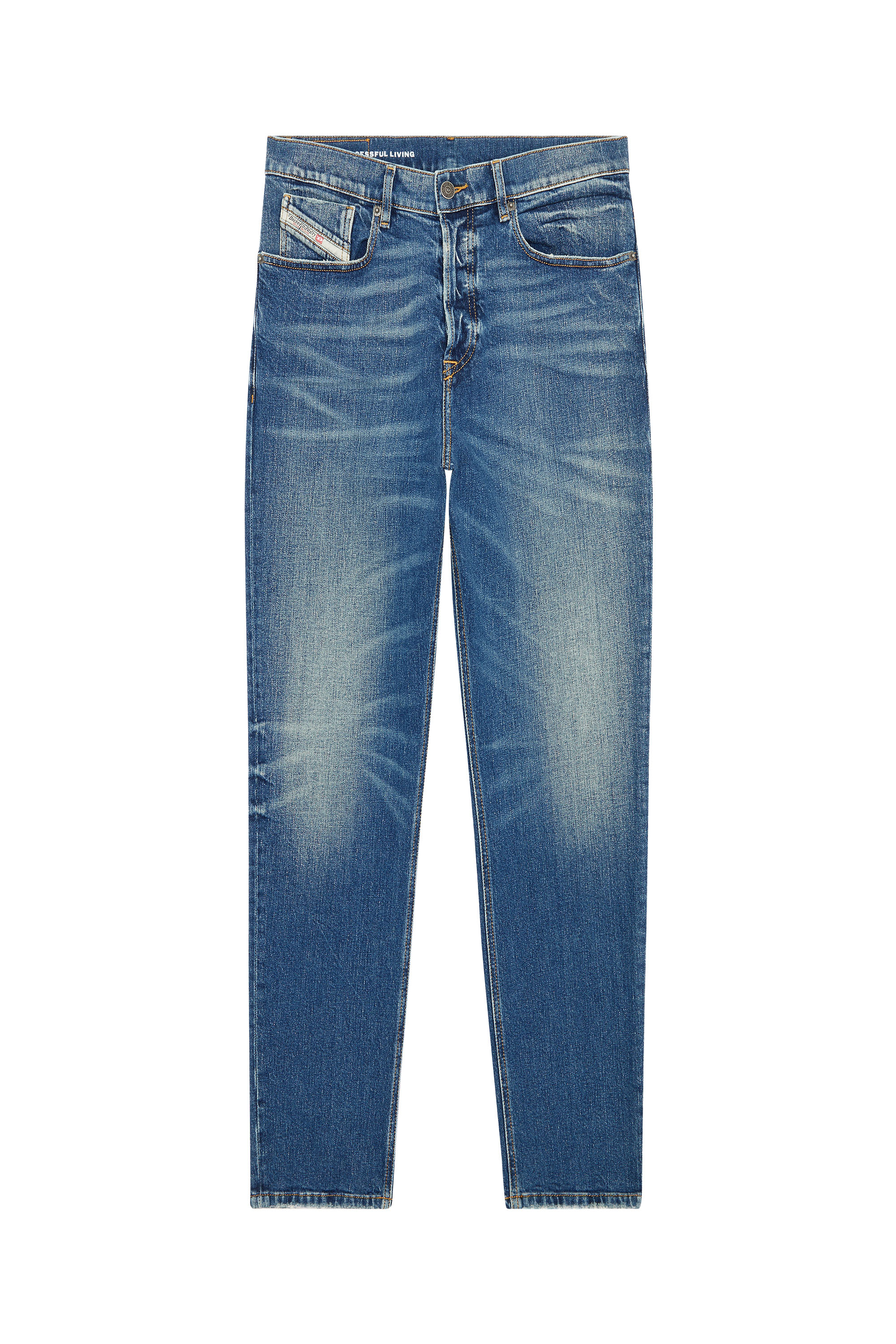 Diesel - Man Tapered Jeans 2005 D-Fining 007L1, Medium blue - Image 5