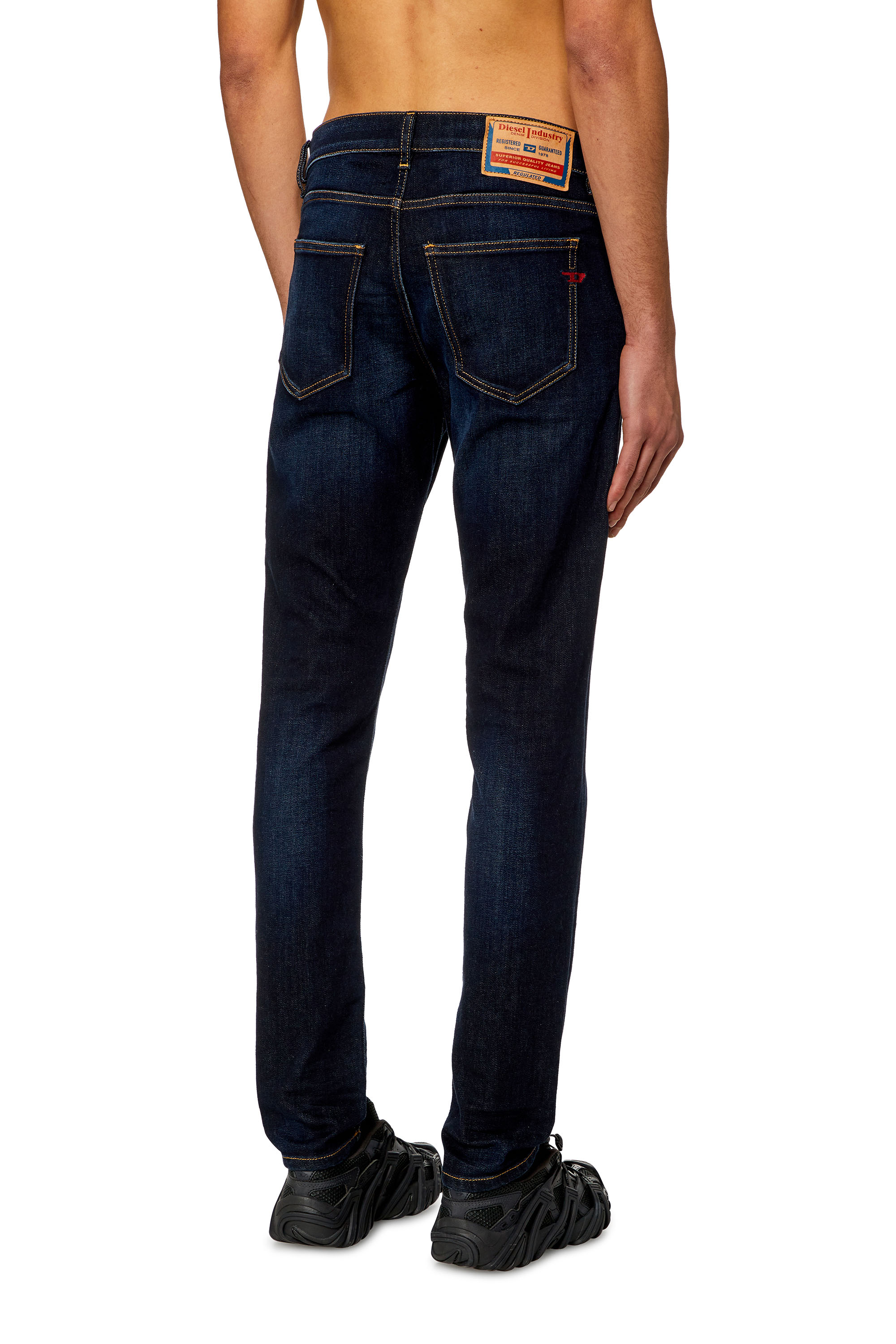 Diesel - Man Slim Jeans 2019 D-Strukt 009ZS, Dark Blue - Image 3