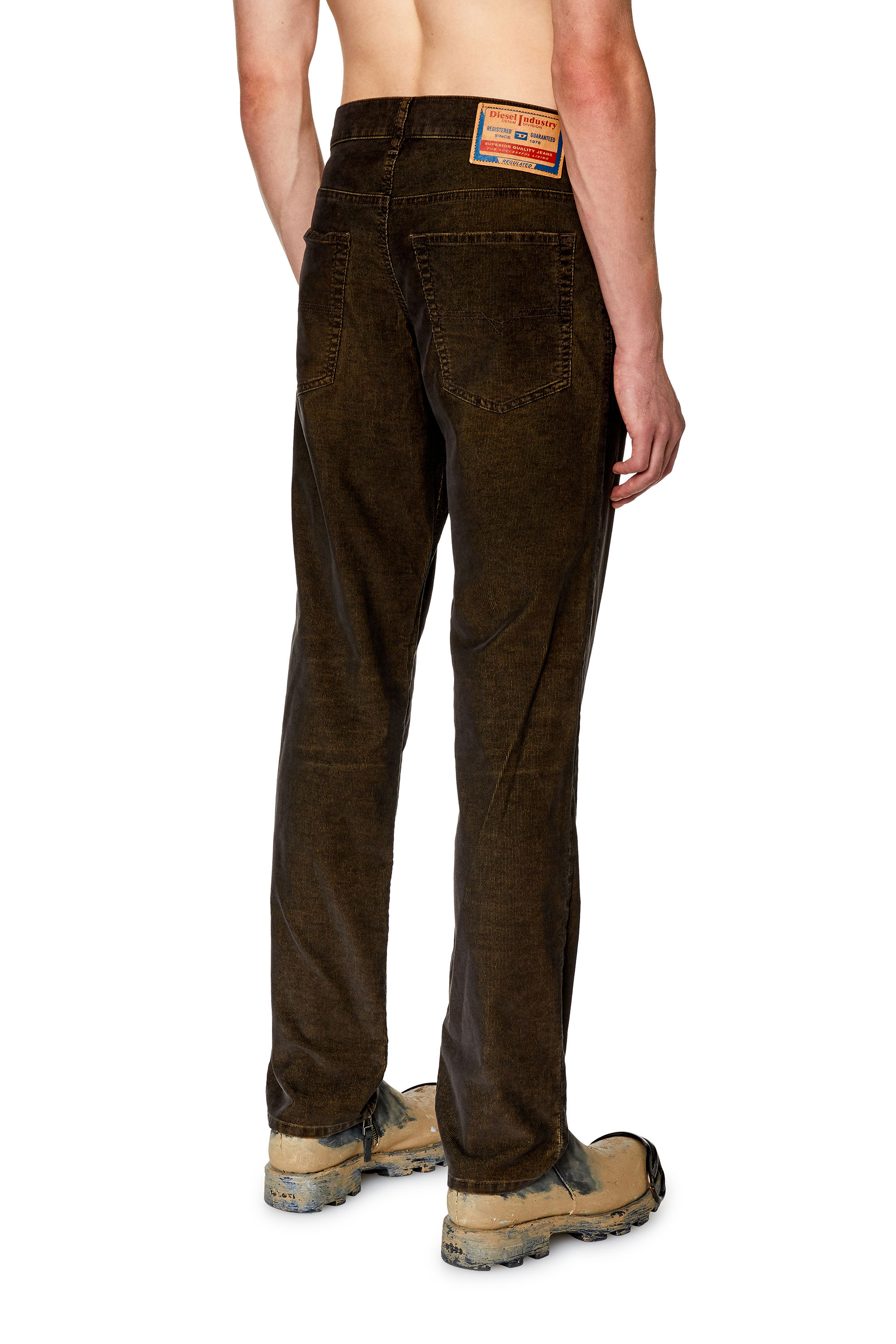 Diesel - Man Tapered Jeans 2023 D-Finitive 003GJ, Dark Green - Image 3