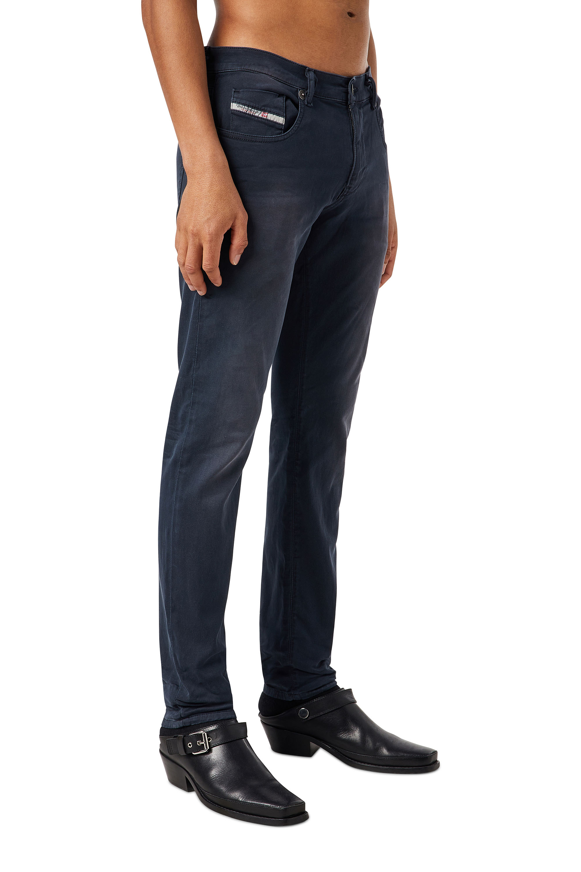 Diesel - Man Slim 2060 D-Strukt Joggjeans® 0670M, Dark Blue - Image 5