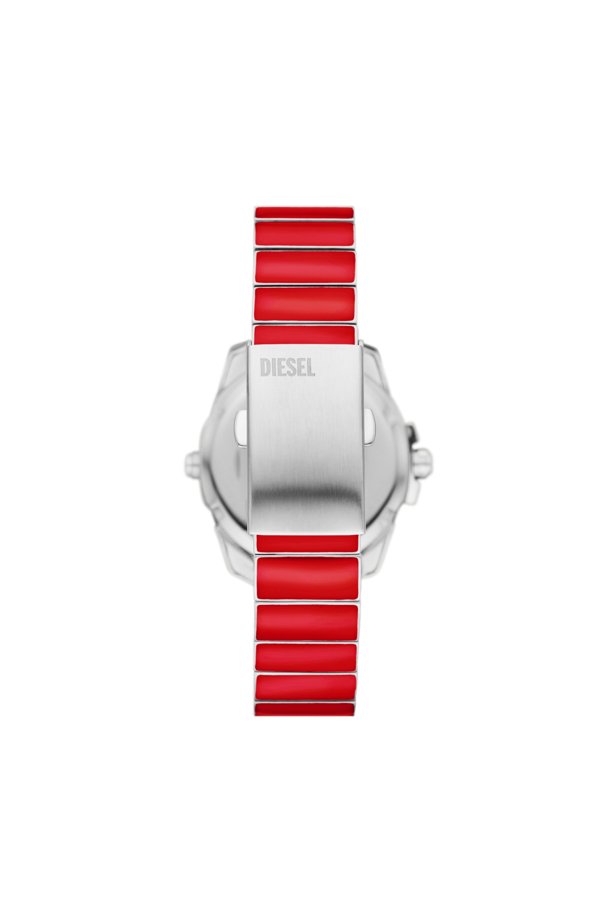 Diesel - DZ2192, Unisex Baby Chief Digital red enamel and stainless steel watch in Red - Image 2
