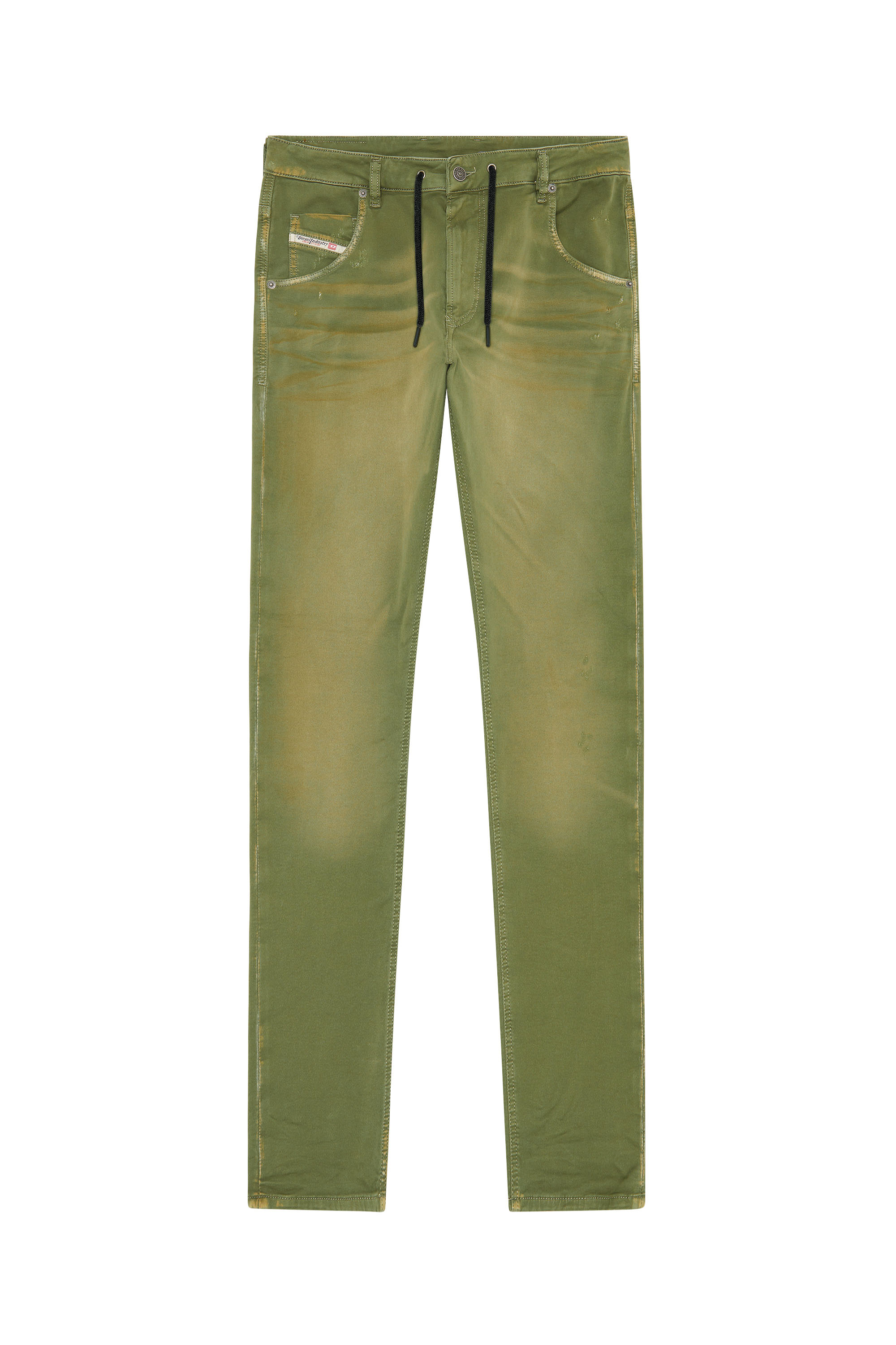 Diesel - Man Tapered 2030 D-Krooley Joggjeans® 09E98, Green - Image 5