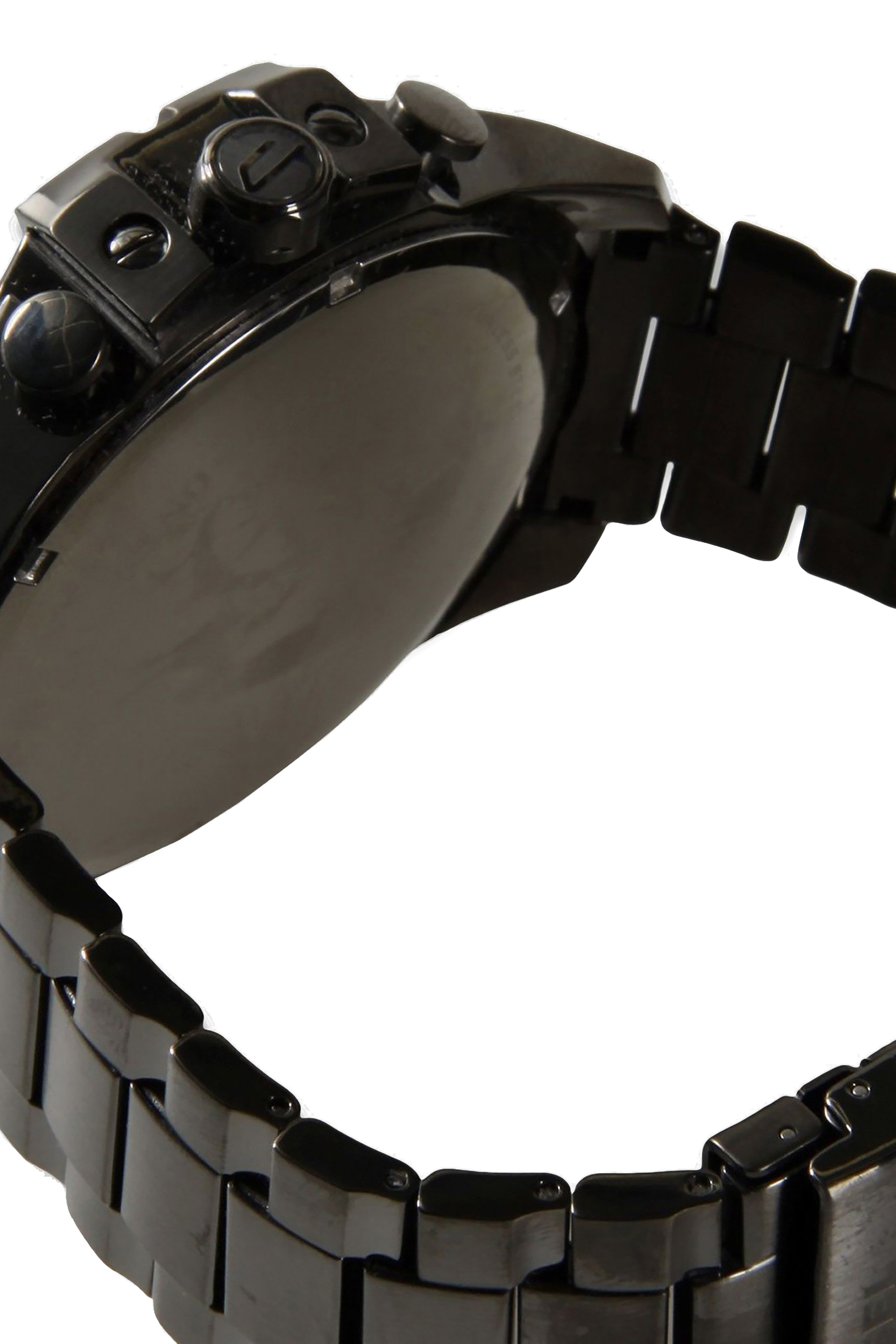 Diesel - DZ4282, Man Mega Chief watch with black plating in Grey - Image 4
