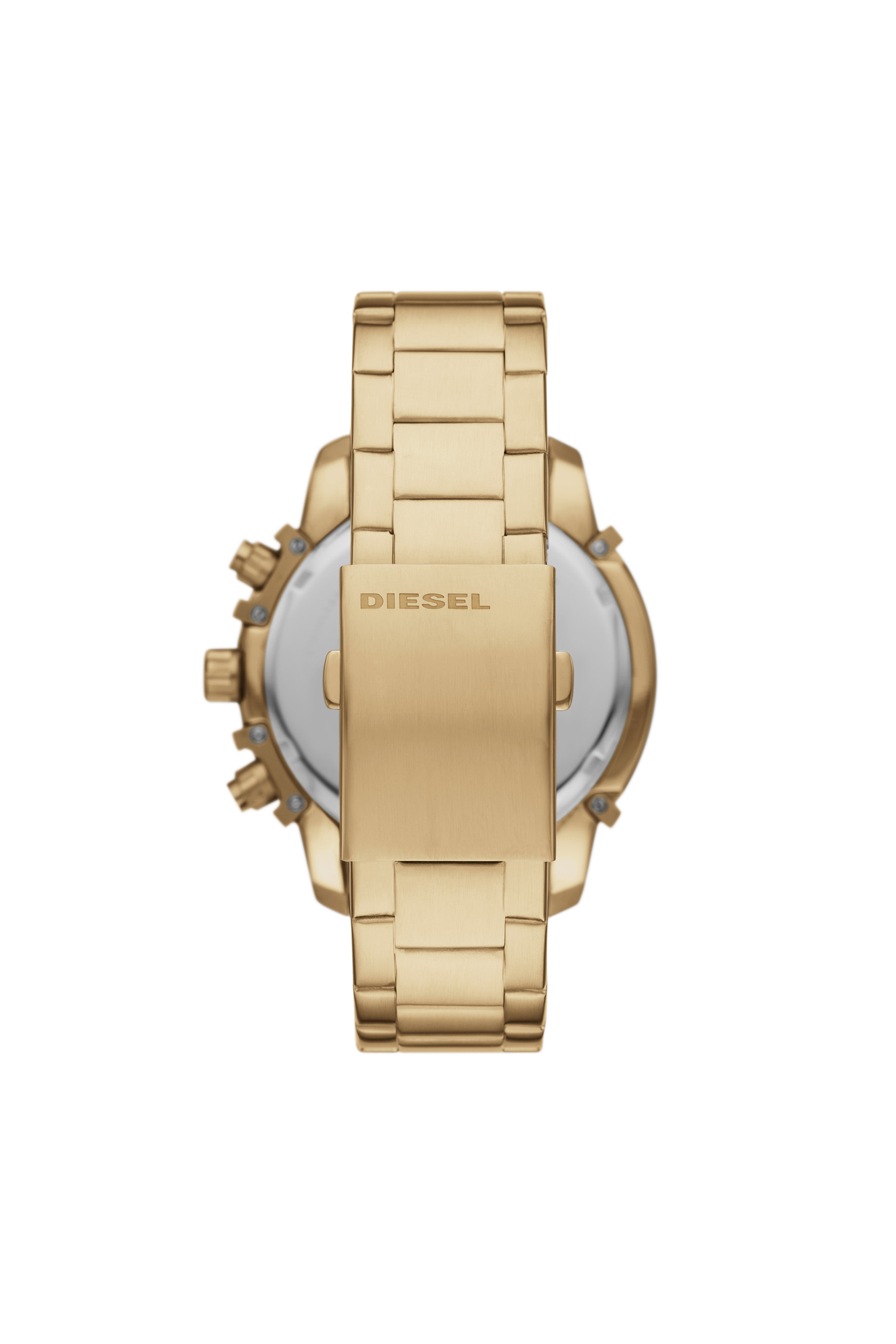 Diesel - DZ4595, Man Griffed chronograph gold-tone stainless steel watch in Oro - Image 2