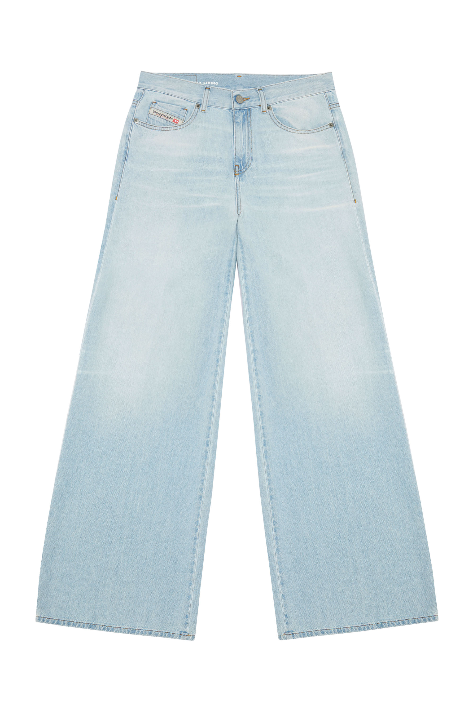 Diesel - Woman Bootcut and Flare Jeans 1978 D-Akemi 068ES, Light Blue - Image 4