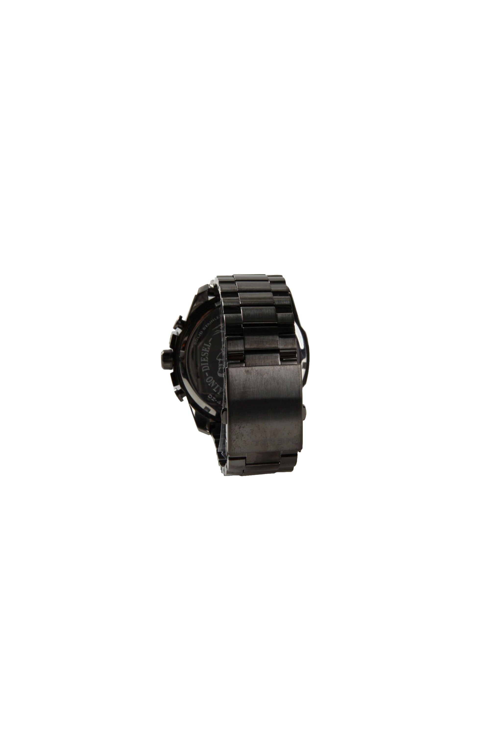 Diesel - DZ4282, Man Mega Chief watch with black plating in Grey - Image 2